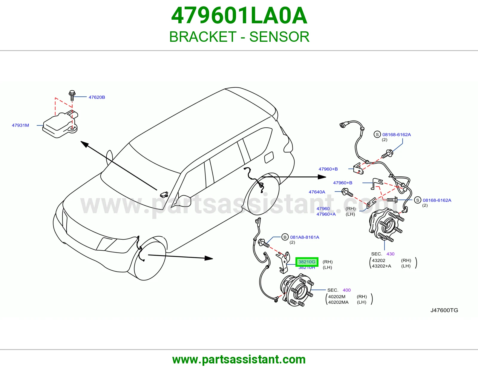 قاعدة حساس 479601LA0A