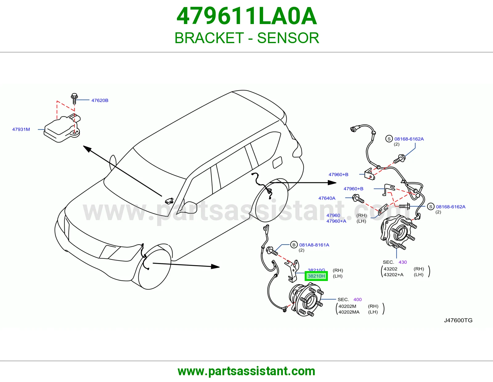 قاعدة حساس 479611LA0A