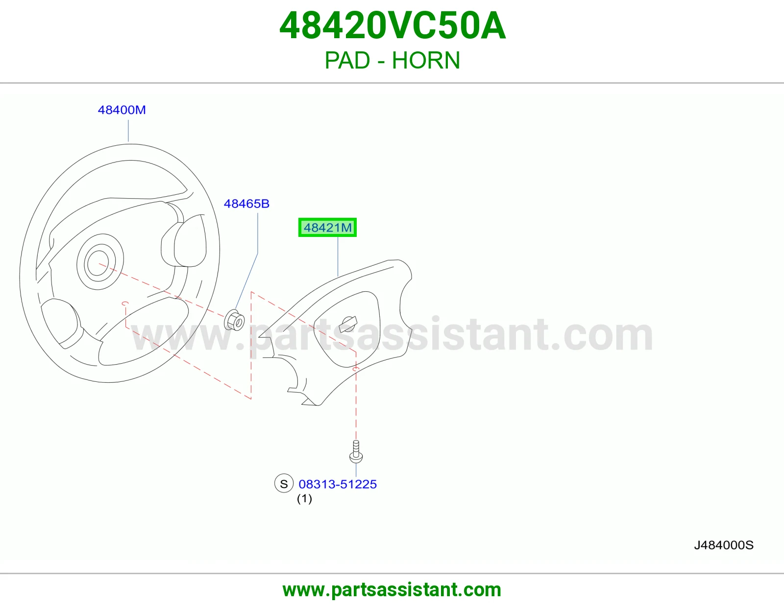 حشوة بوري 48420VC50A