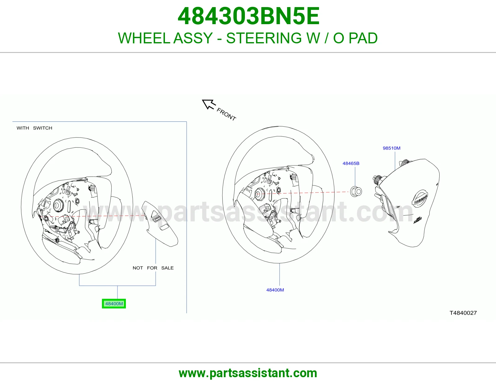 طاره دركسون 484303BN5E