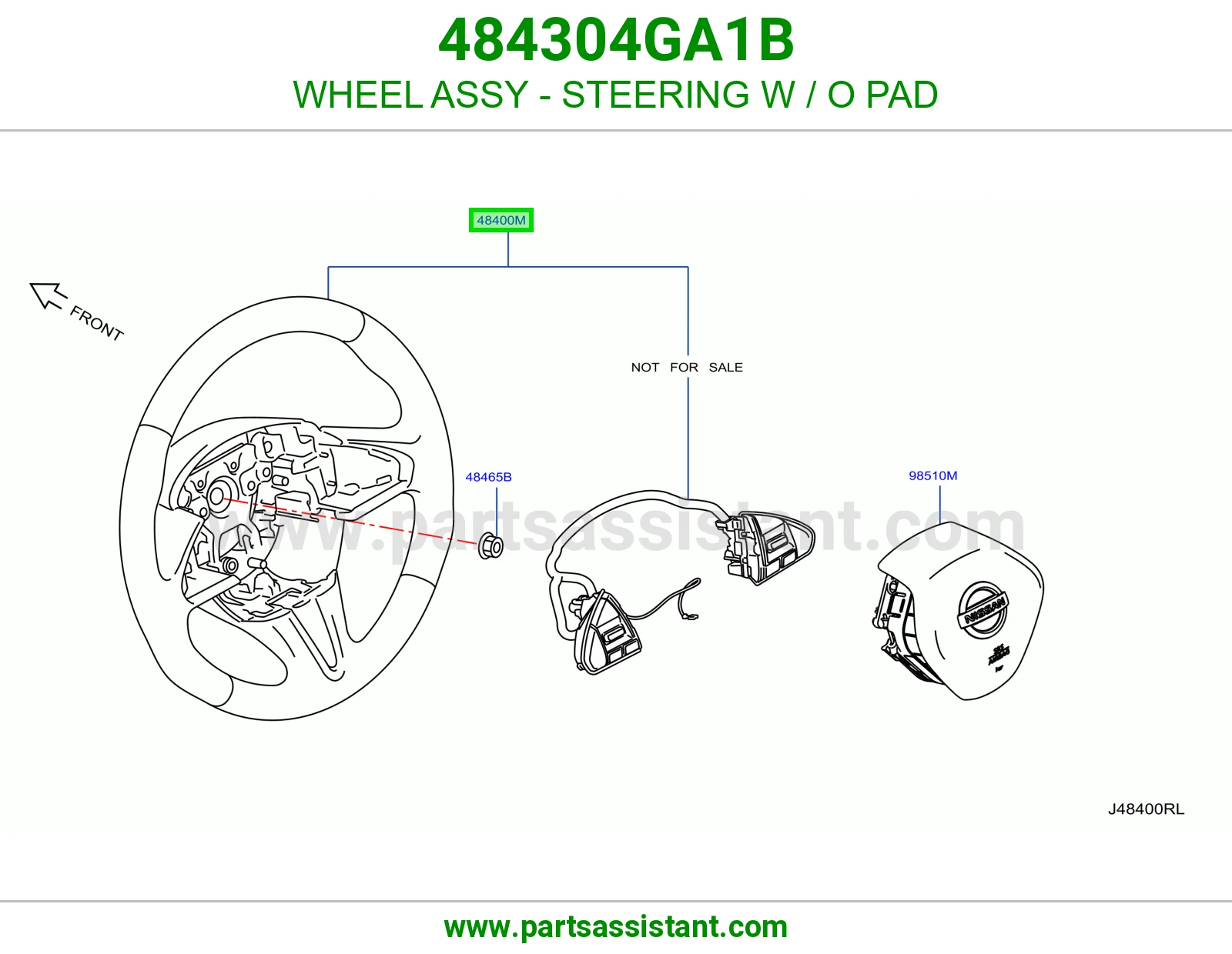 طاره دركسون 484304GA1B