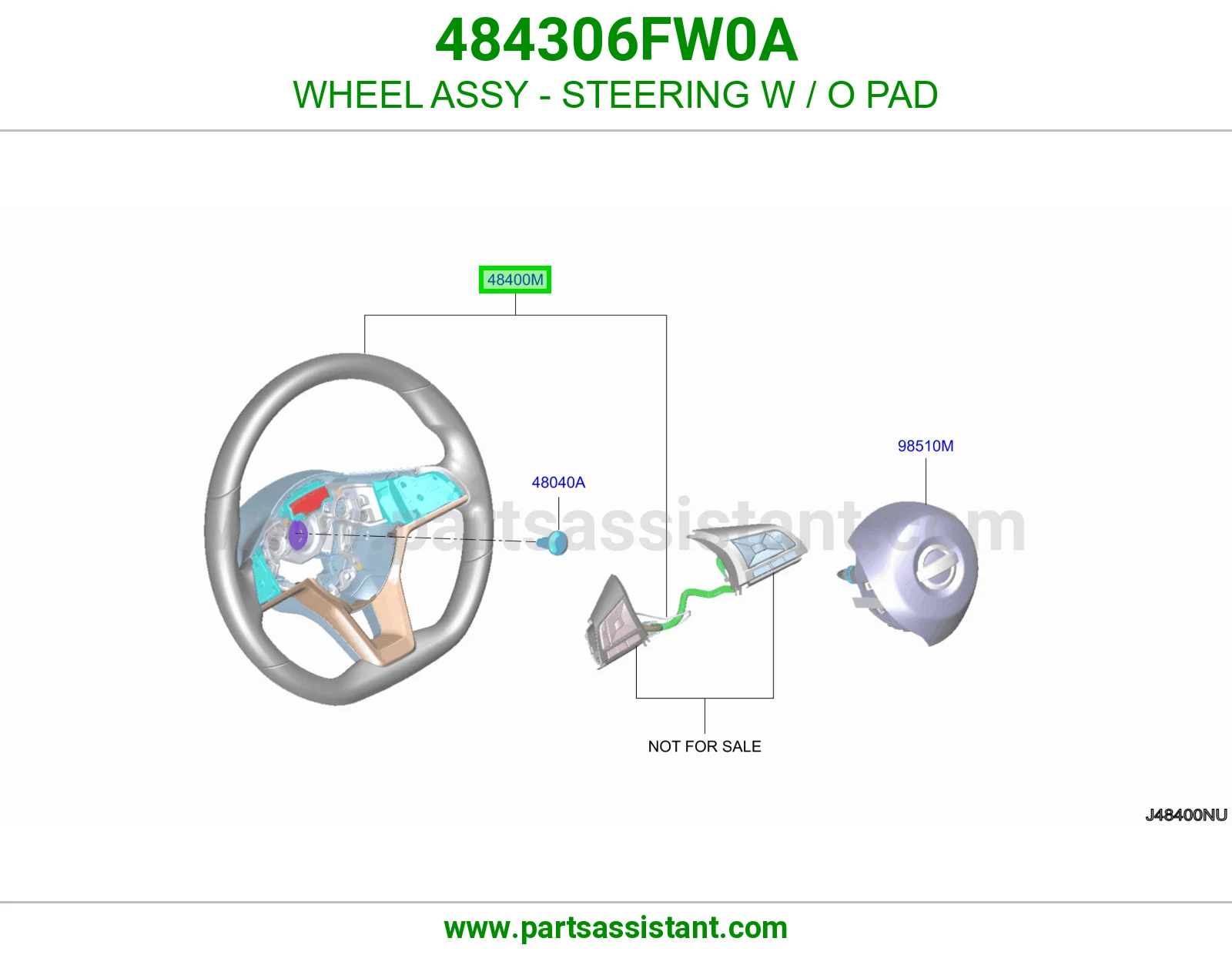 طاره دركسون 484306FW0A