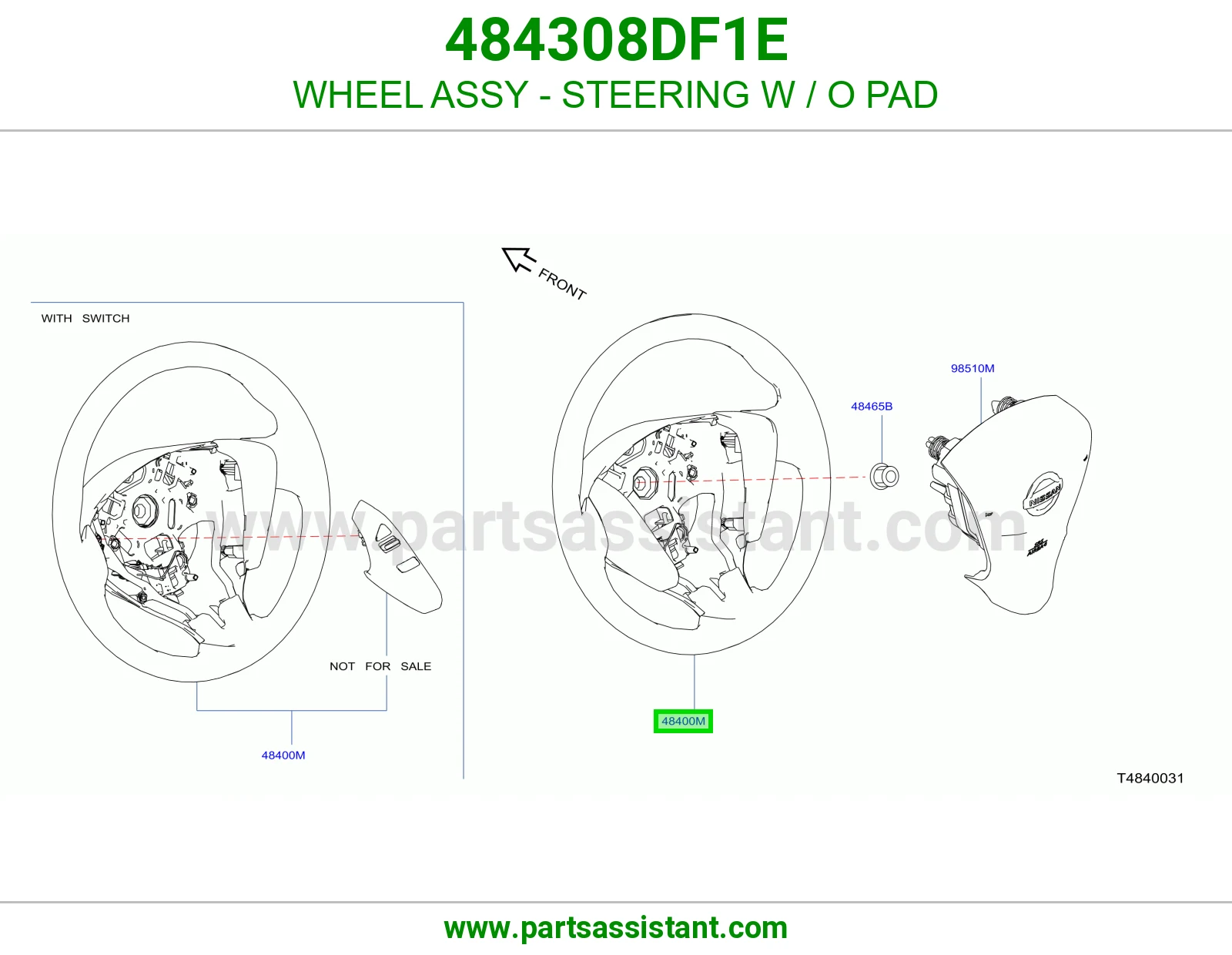 طاره دركسون 484308DF1E