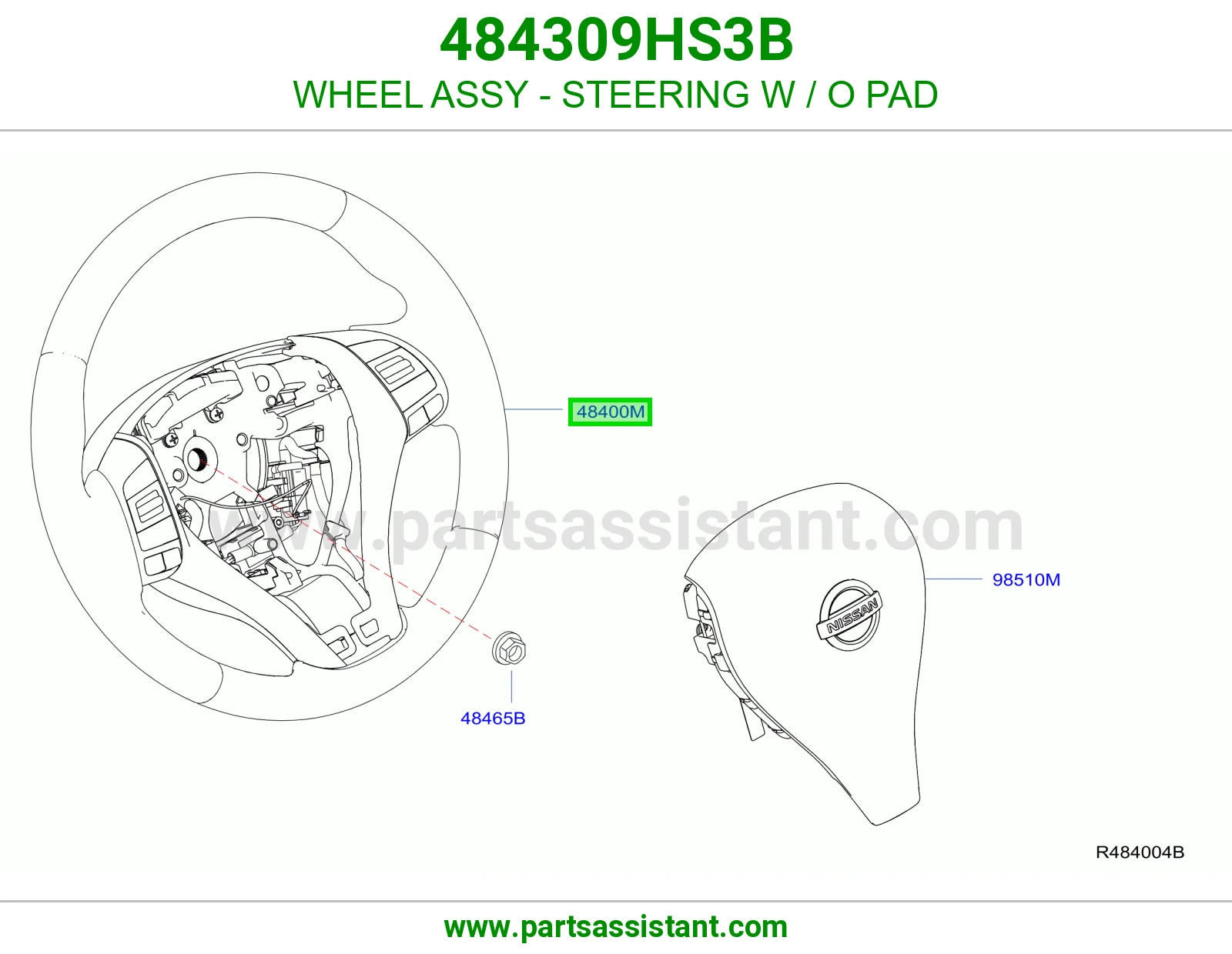طاره دركسون 484309HS3B