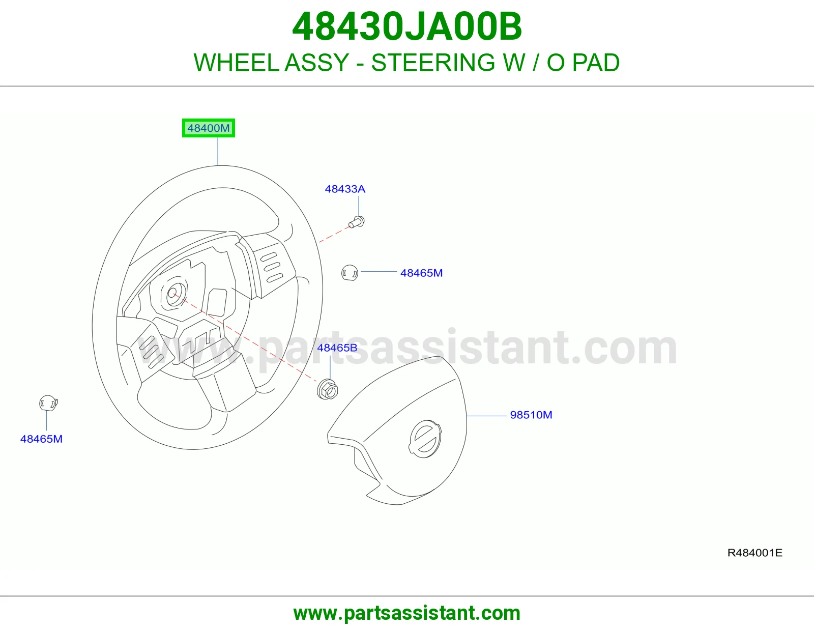 طاره دركسون 48430JA00B