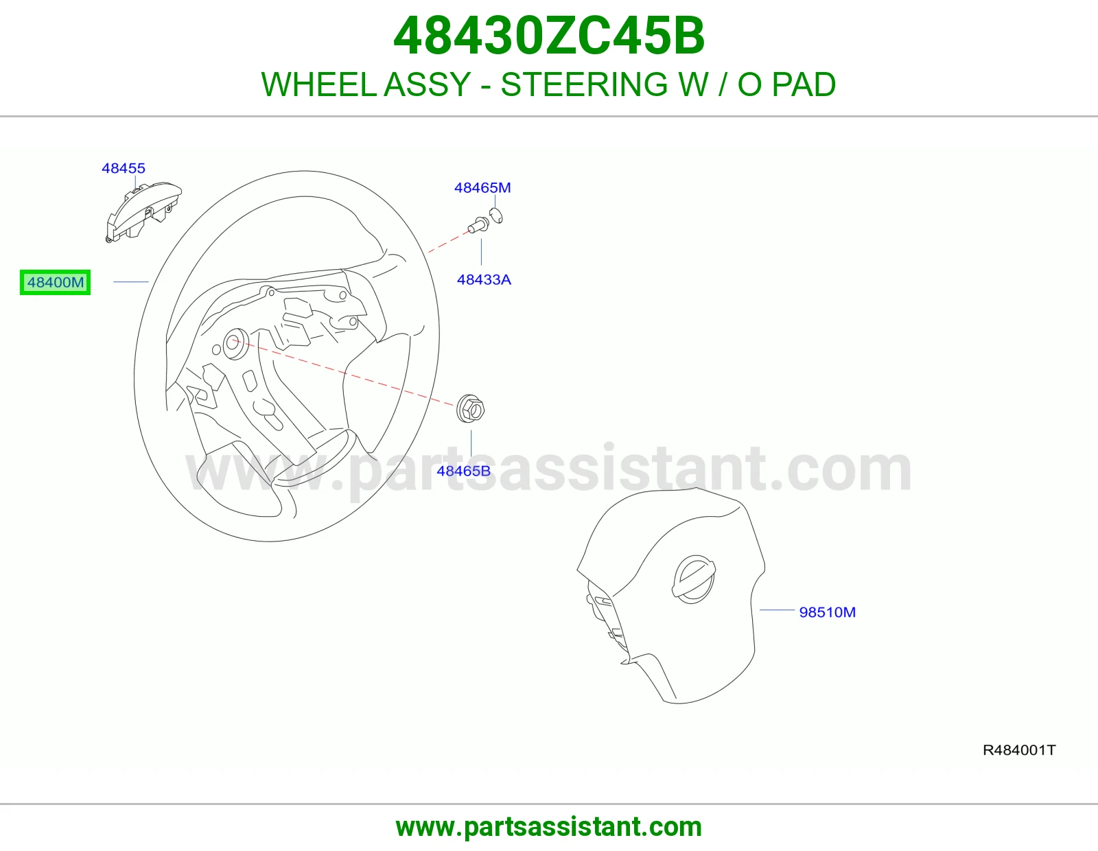 طاره دركسون 48430ZC45B