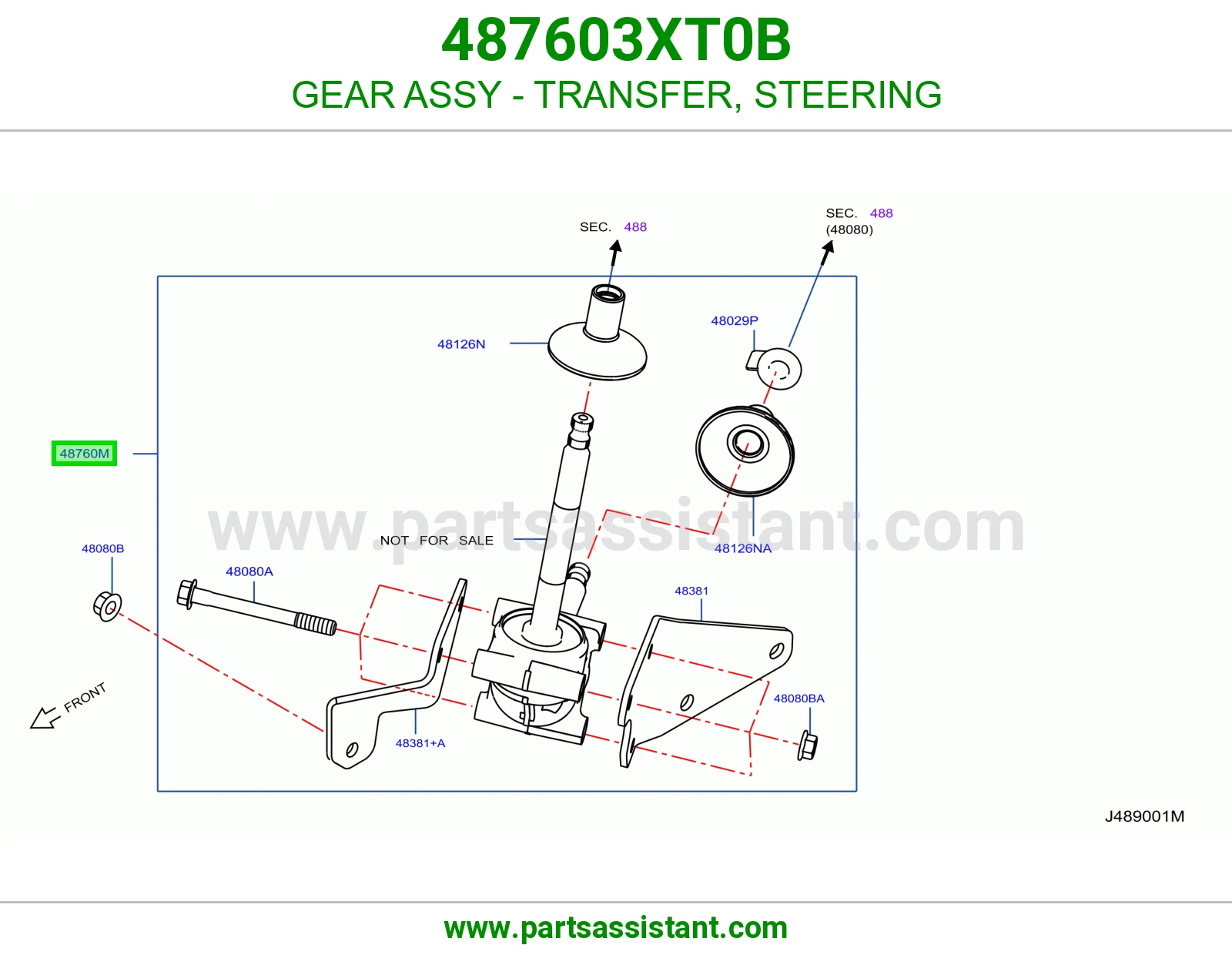 ترس دبل دركسون كامل 487603XT0B