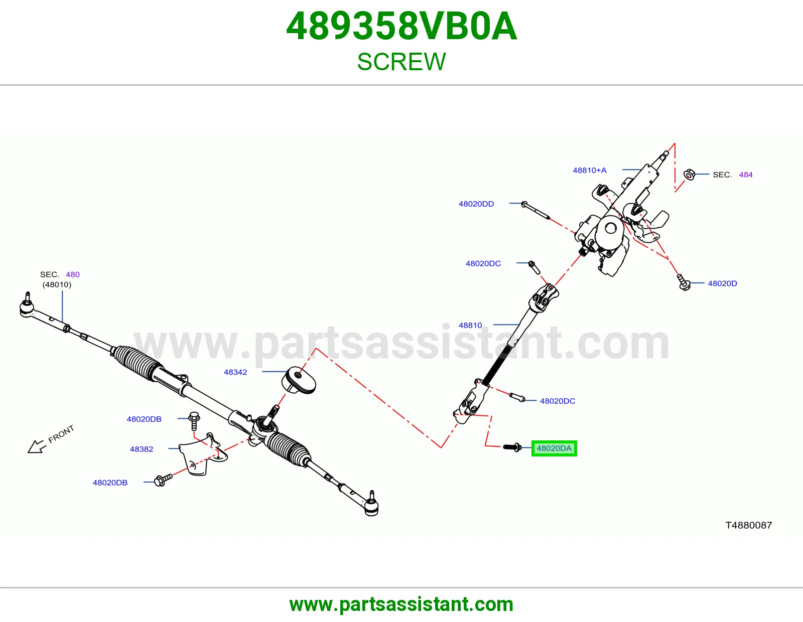 برغي 489358VB0A