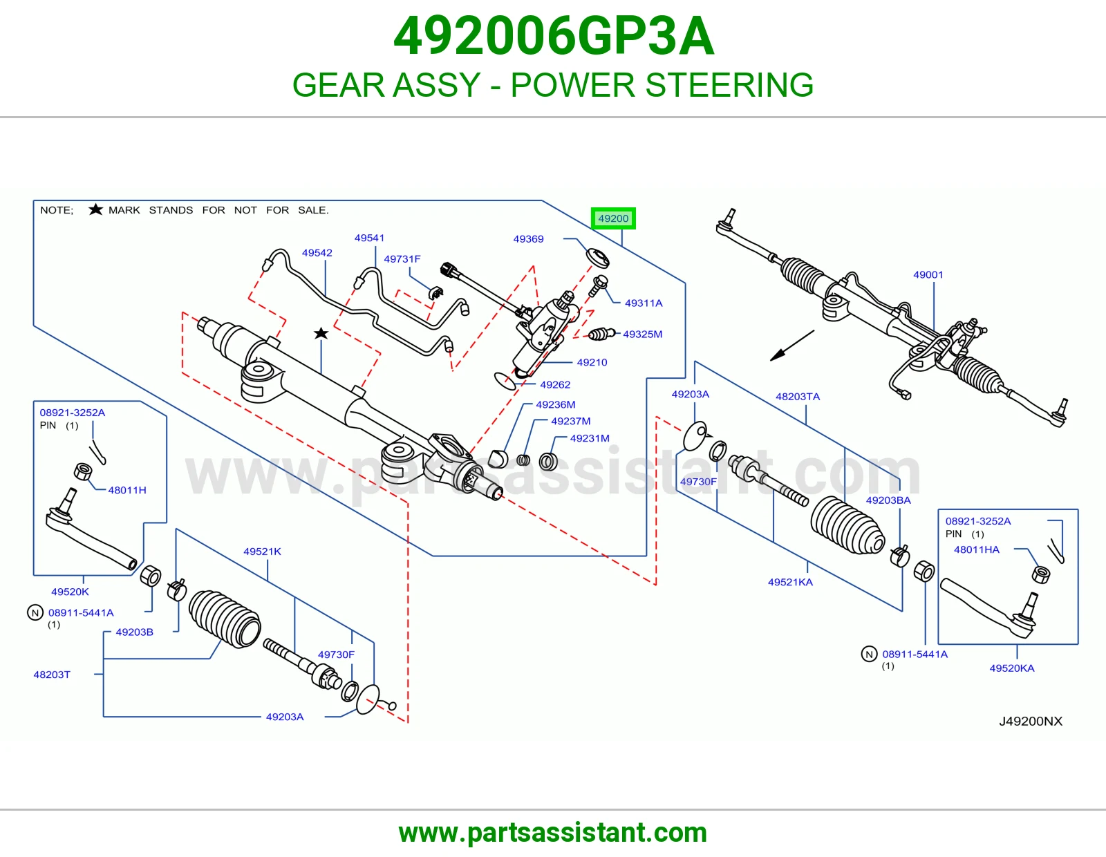 ترس دركسون باور كامل 492006GP3A