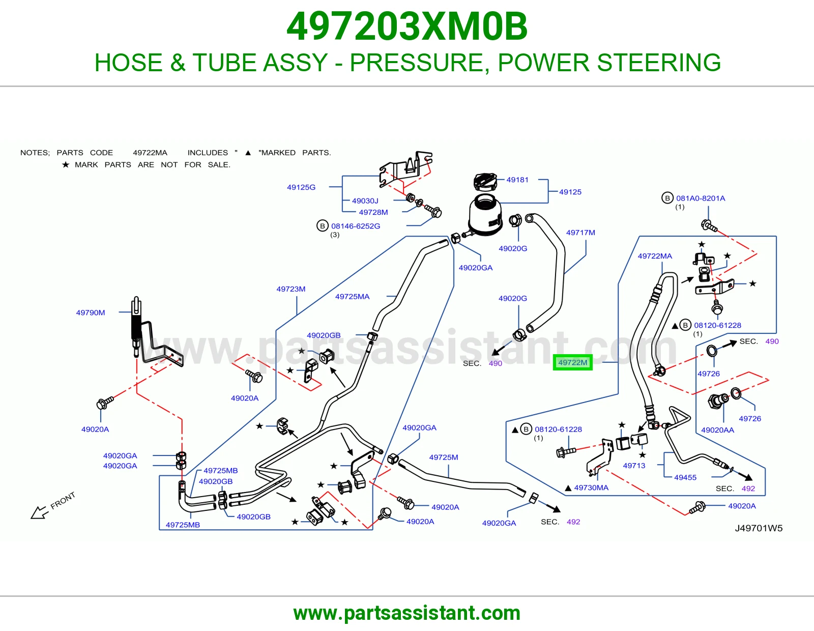 لي دركسون كبس 497203XM0B