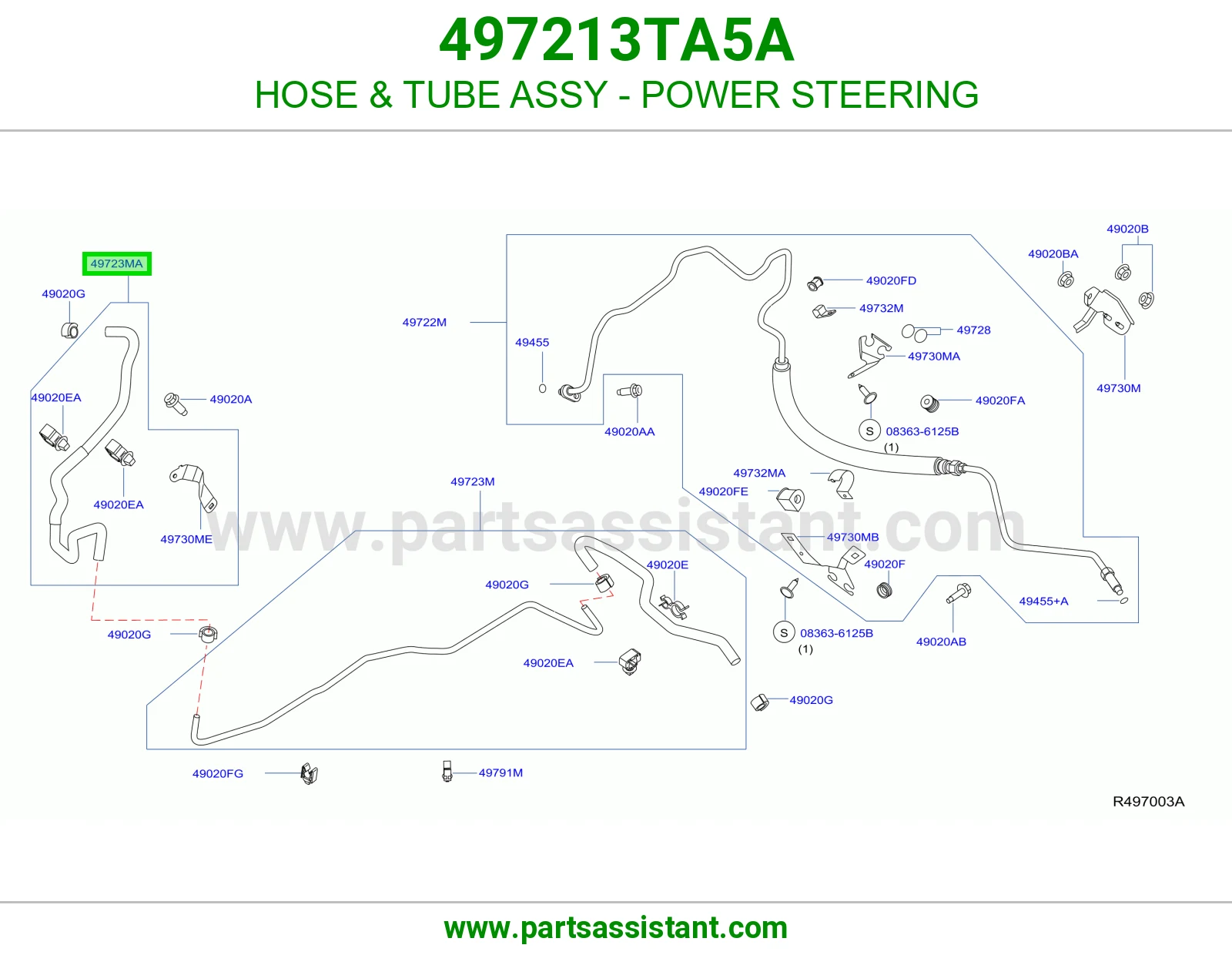 لي دركسون 497213TA5A