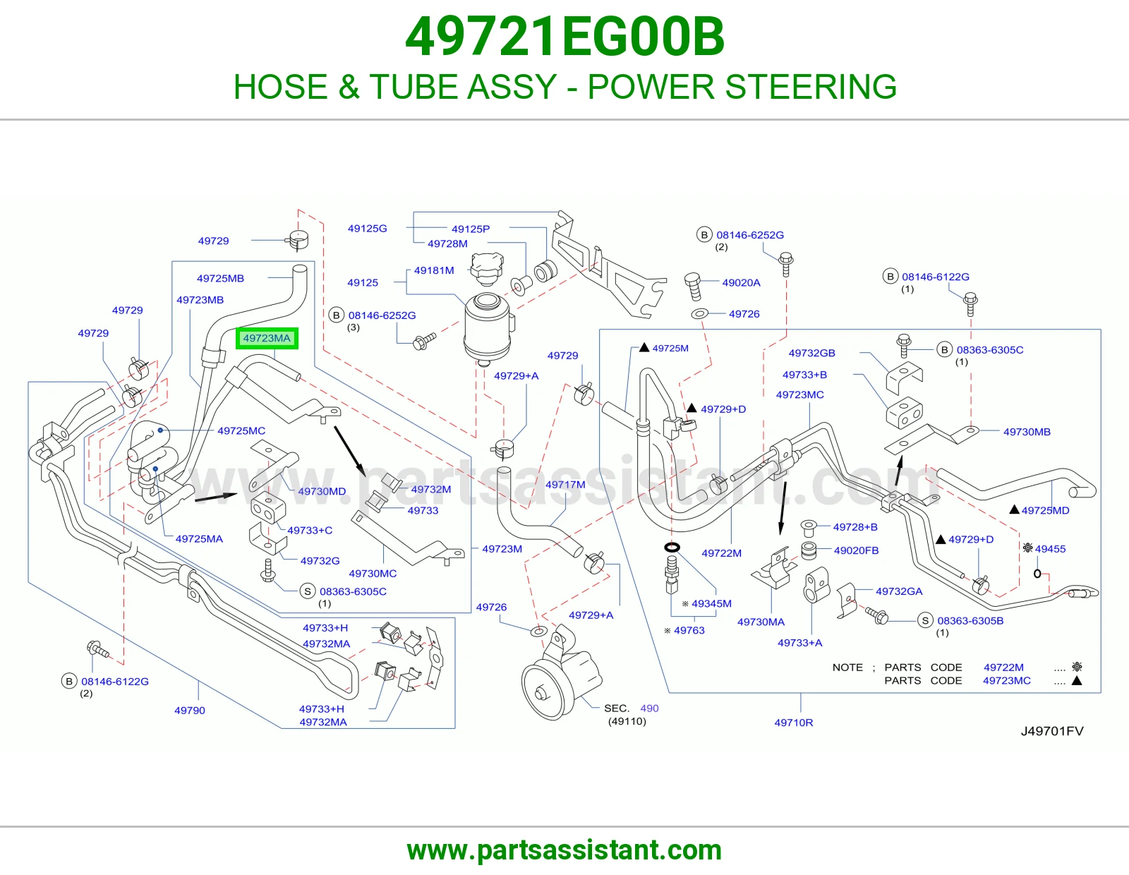 لي دركسون 49721EG00B