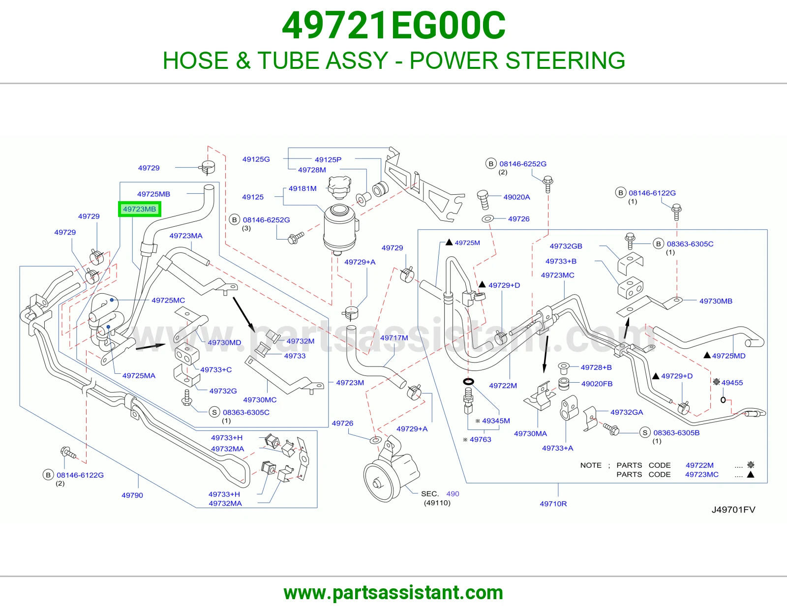 لي دركسون 49721EG00C