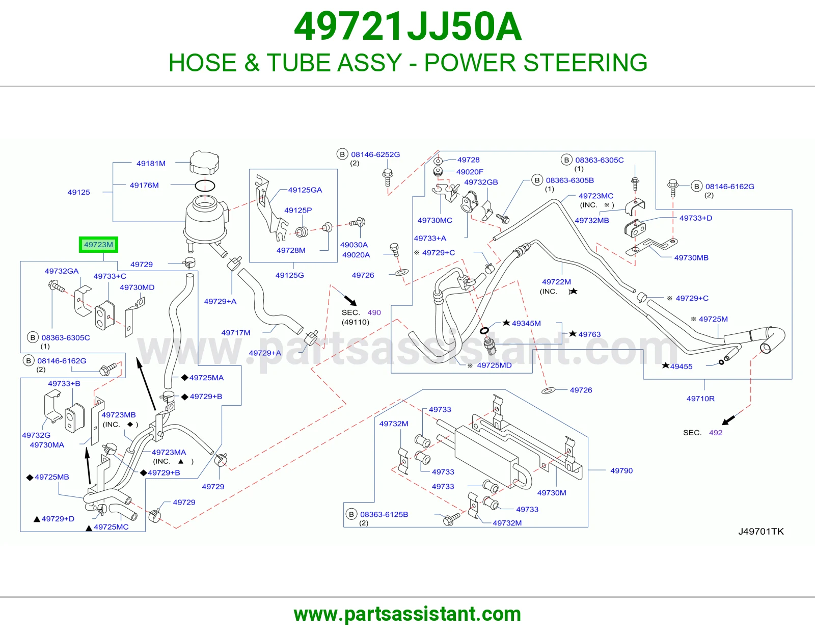 لي دركسون 49721JJ50A