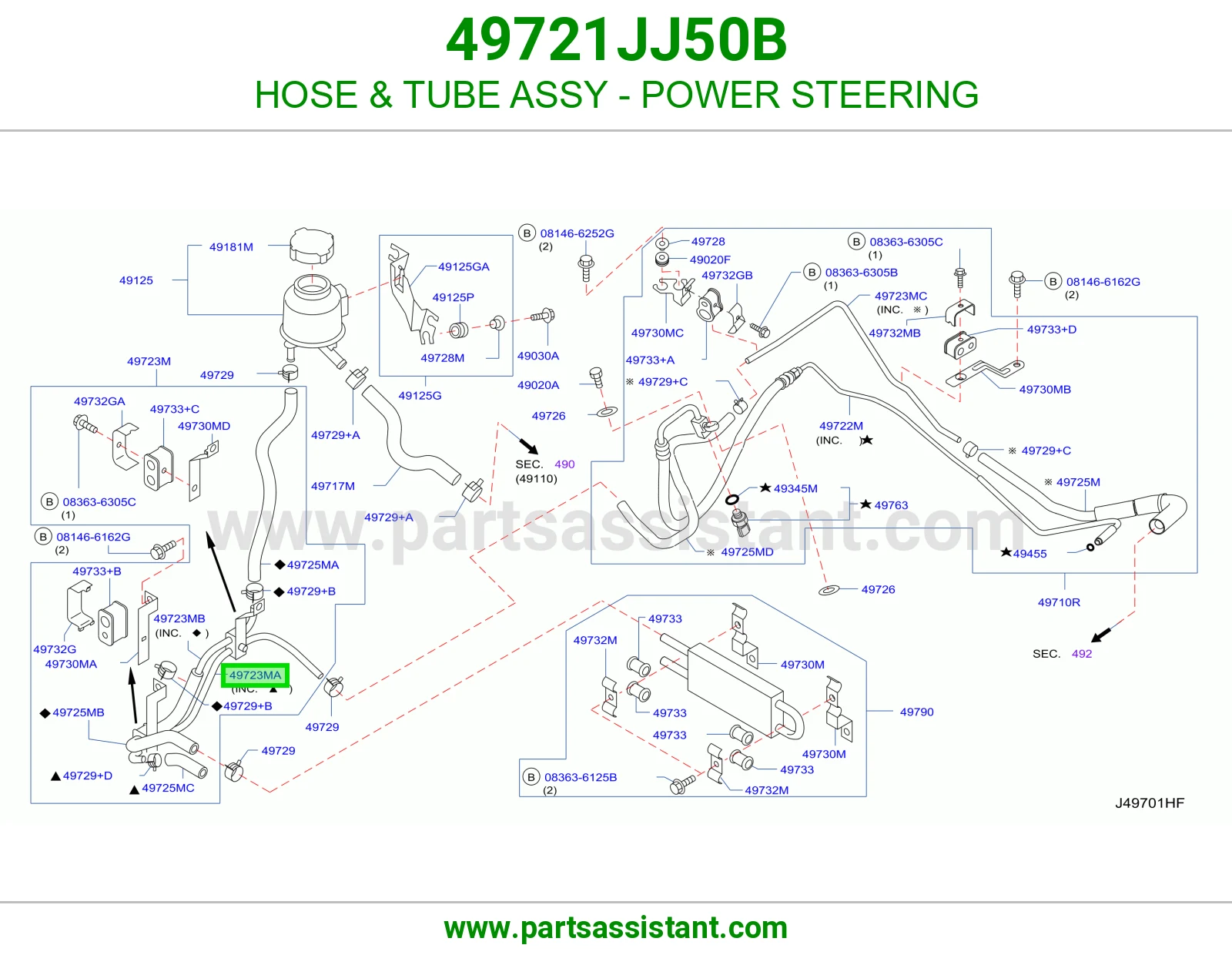 لي دركسون 49721JJ50B