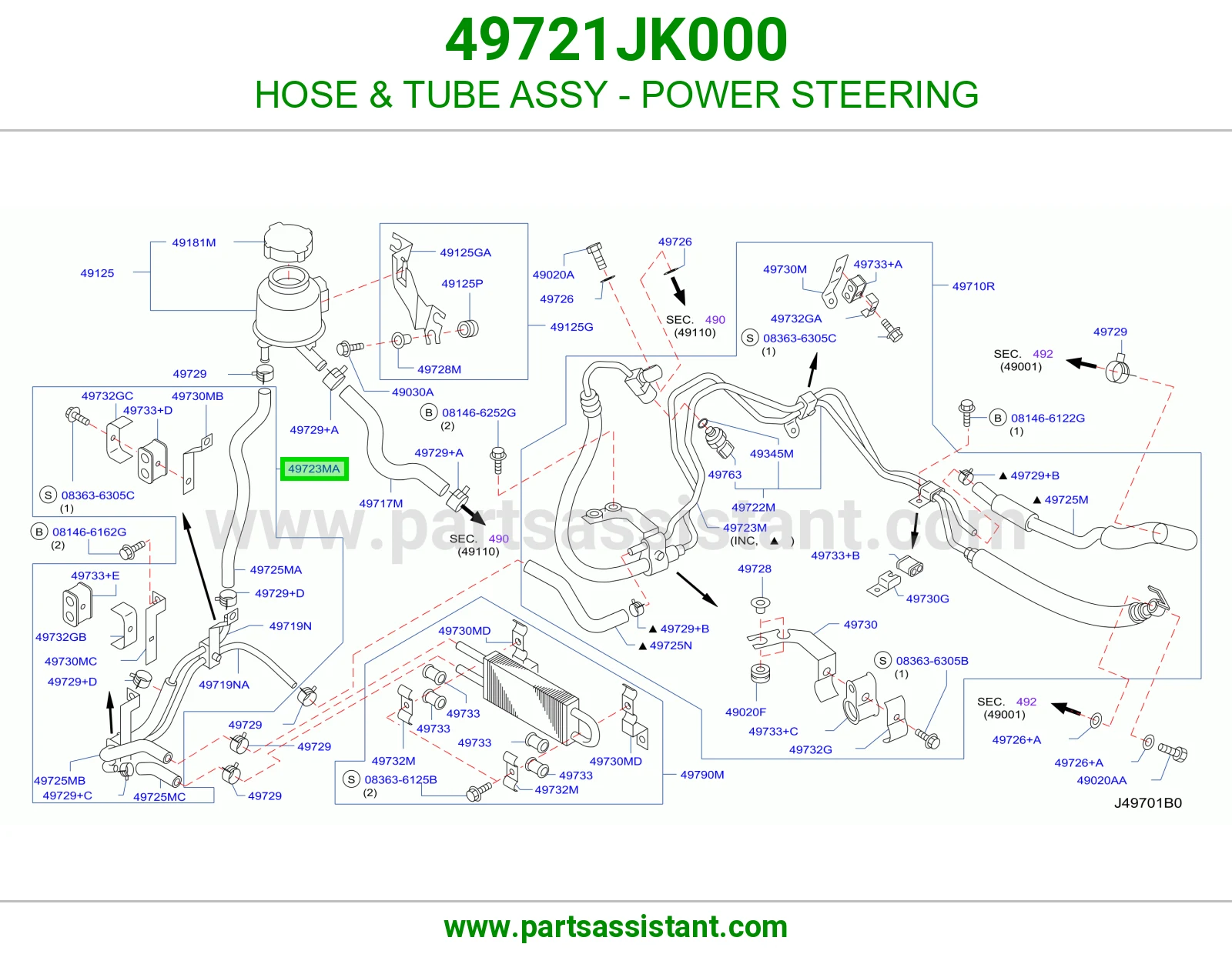 لي دركسون 49721JK000