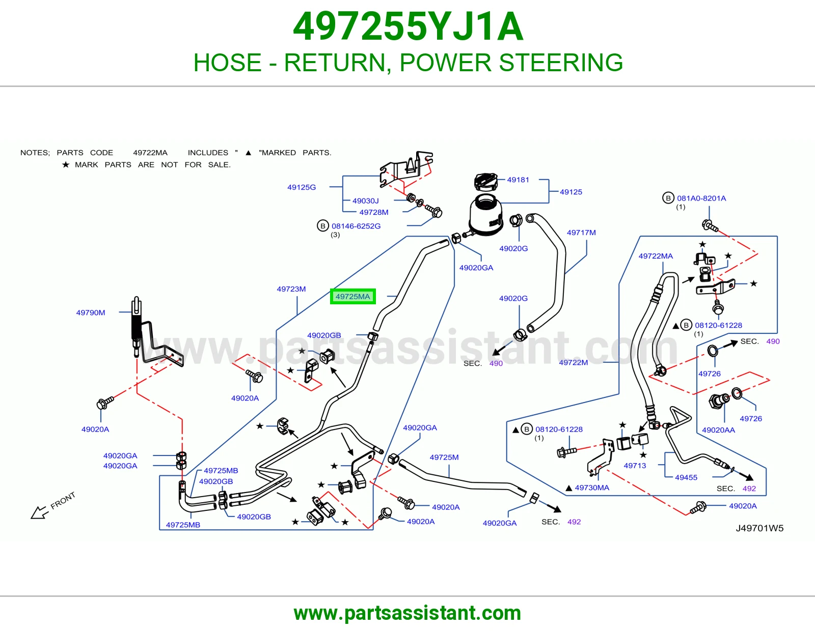 لي دركسون 497255YJ1A