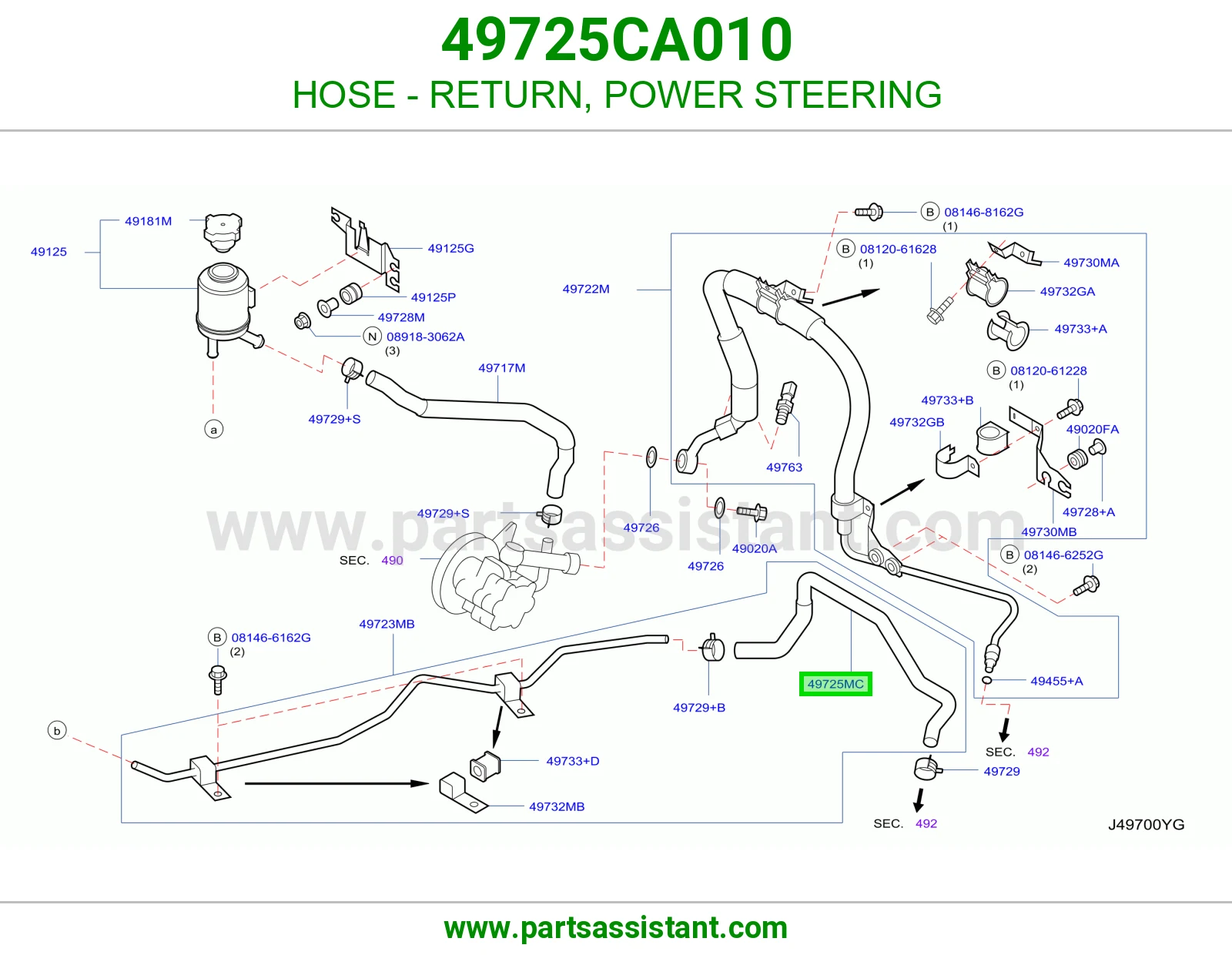لي دركسون 49725CA010