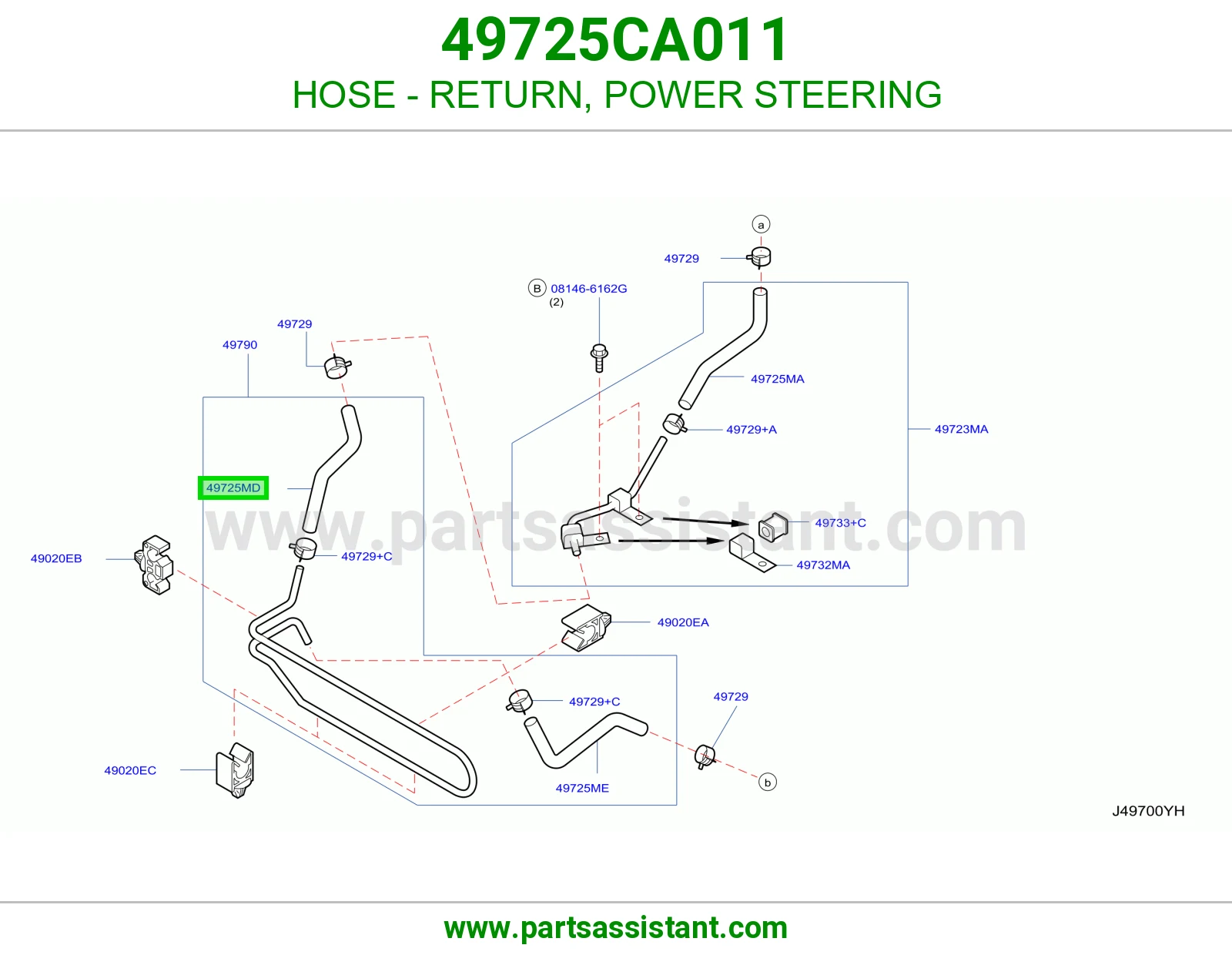 لي دركسون 49725CA011