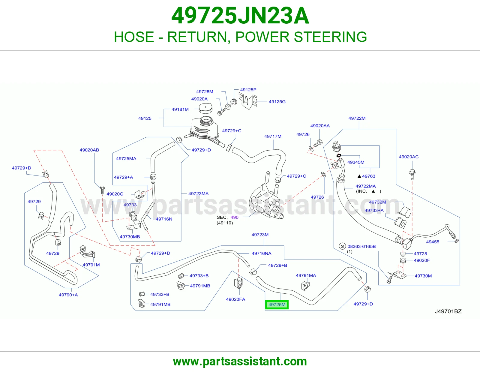 لي دركسون 49725JN23A