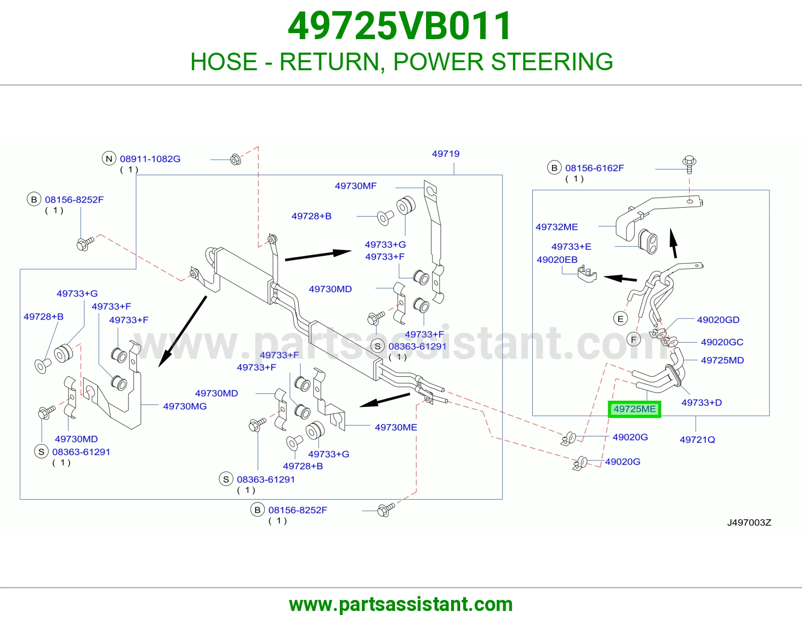 لي دركسون 49725VB011