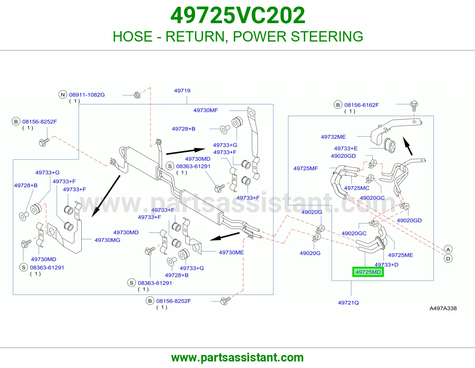 لي دركسون 49725VC202