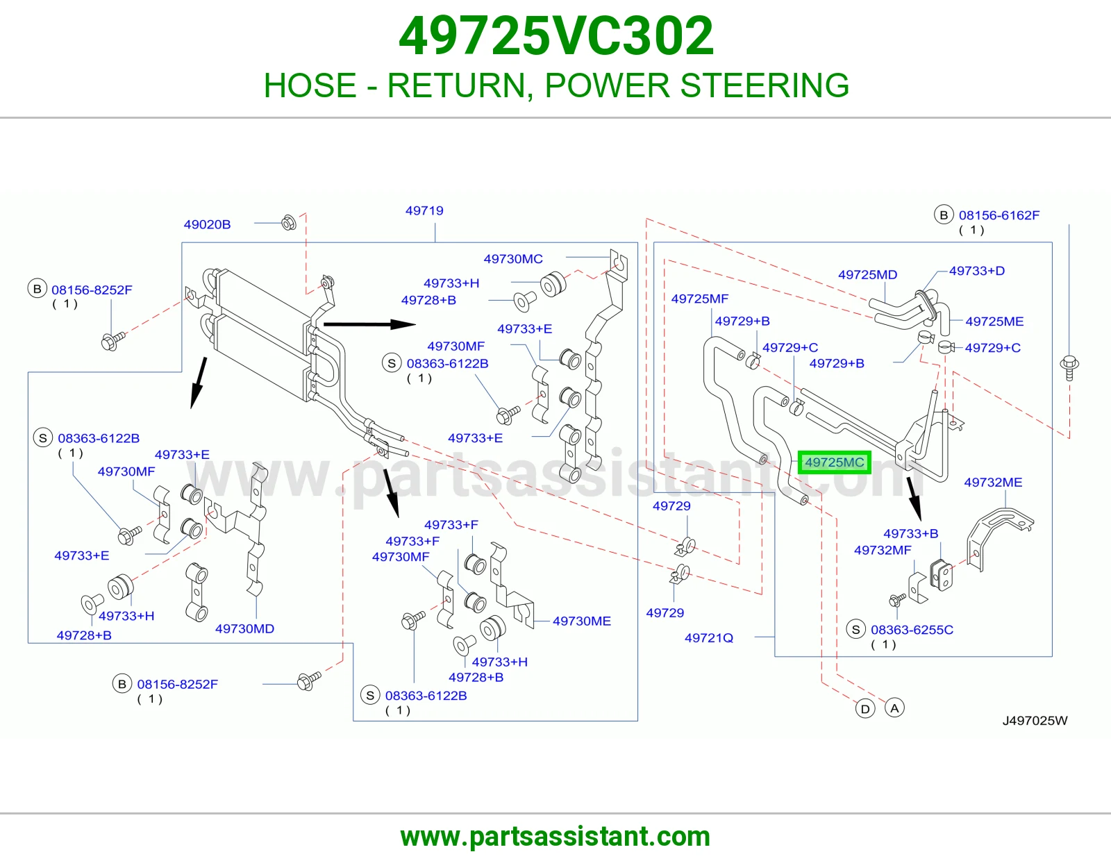 لي دركسون 49725VC302