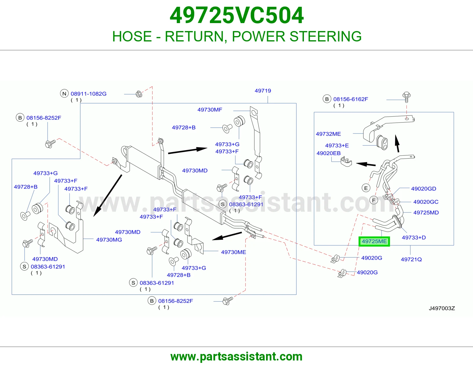 لي دركسون 49725VC504