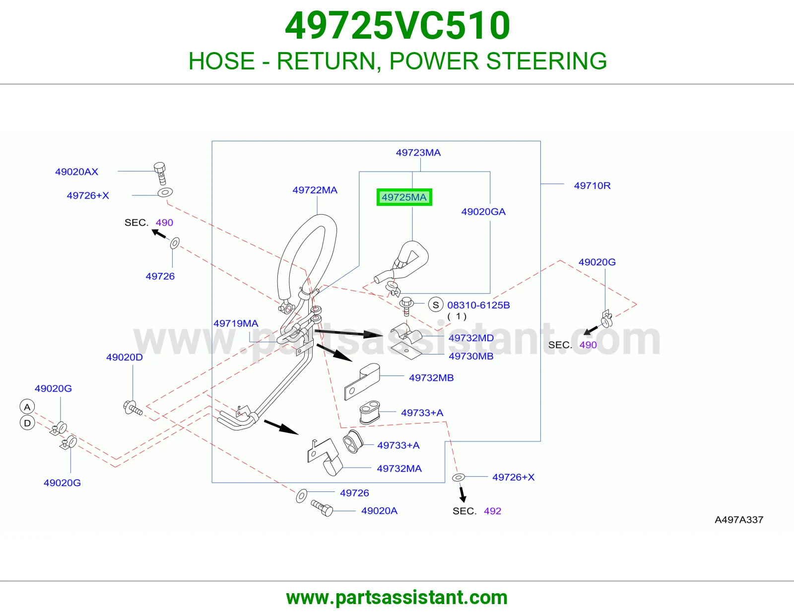 لي دركسون 49725VC510