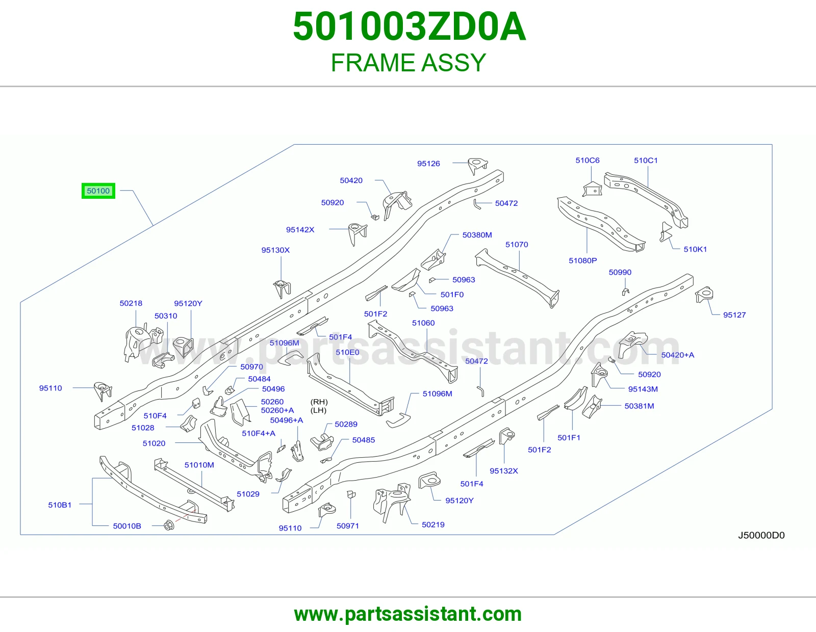 هيكل كامل 501003ZD0A
