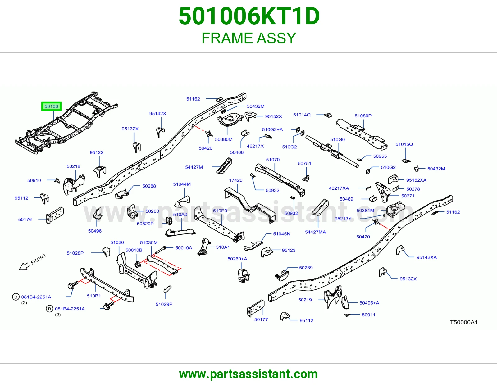 هيكل كامل 501006KT1D