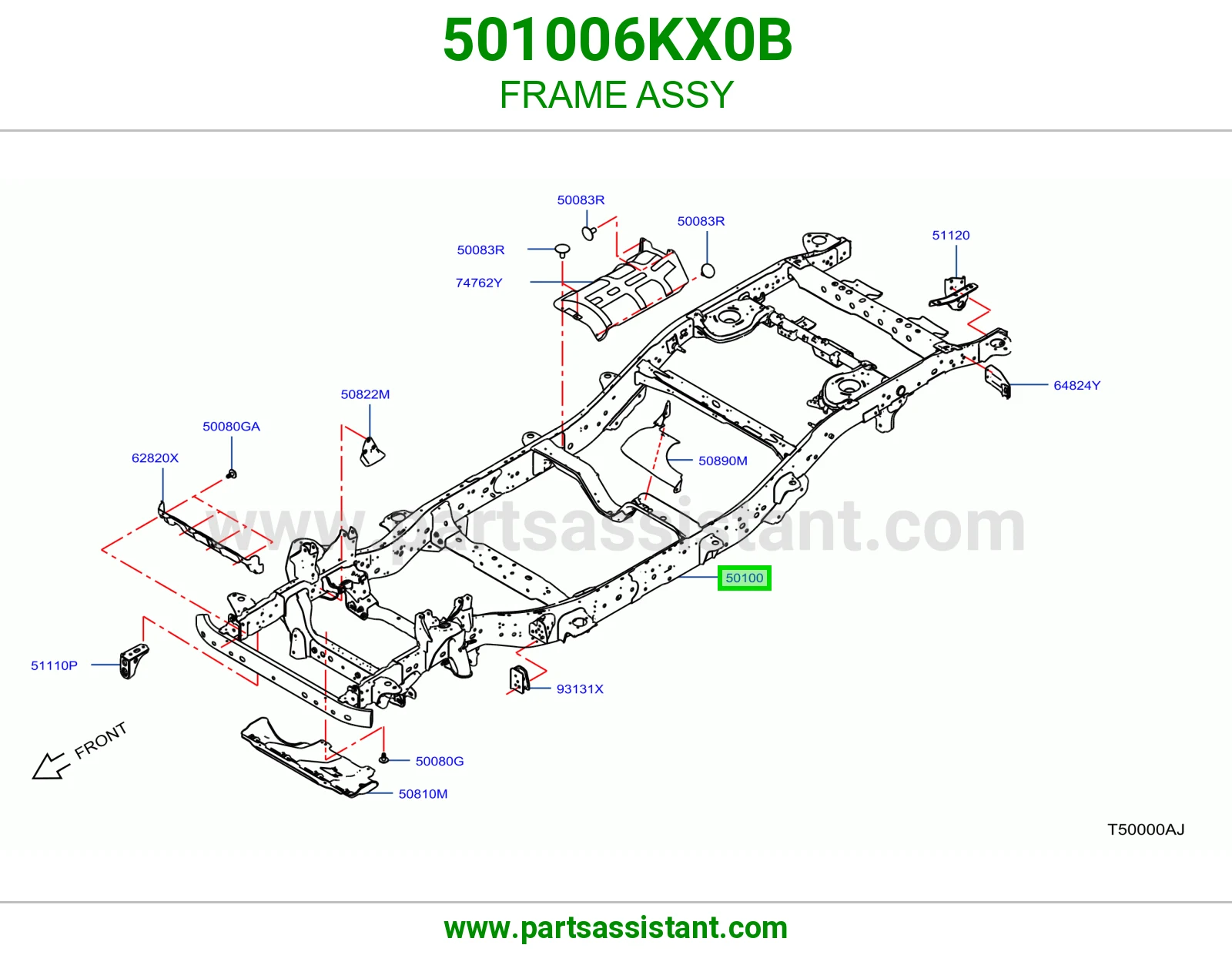 هيكل كامل 501006KX0B