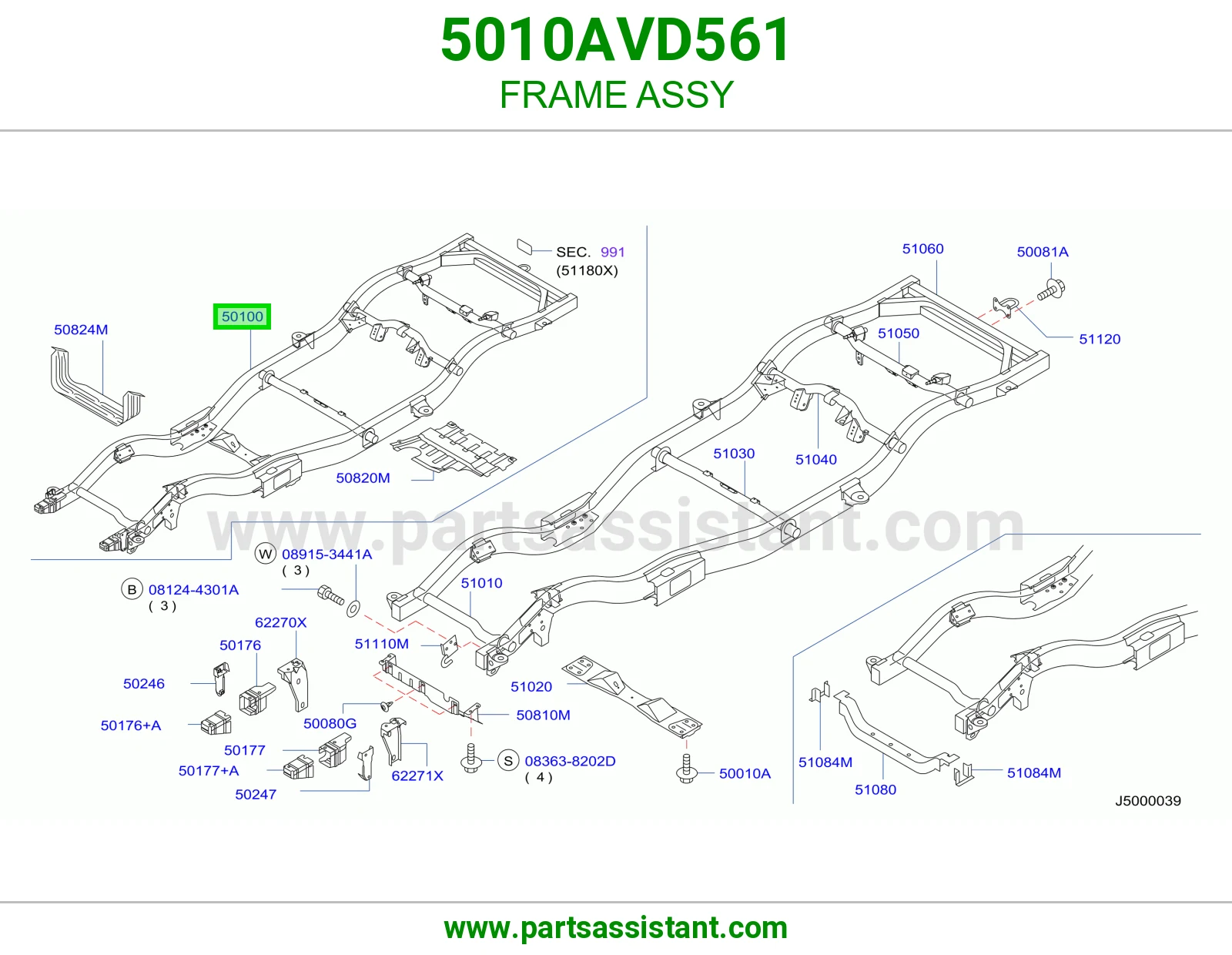 هيكل كامل 5010AVD561
