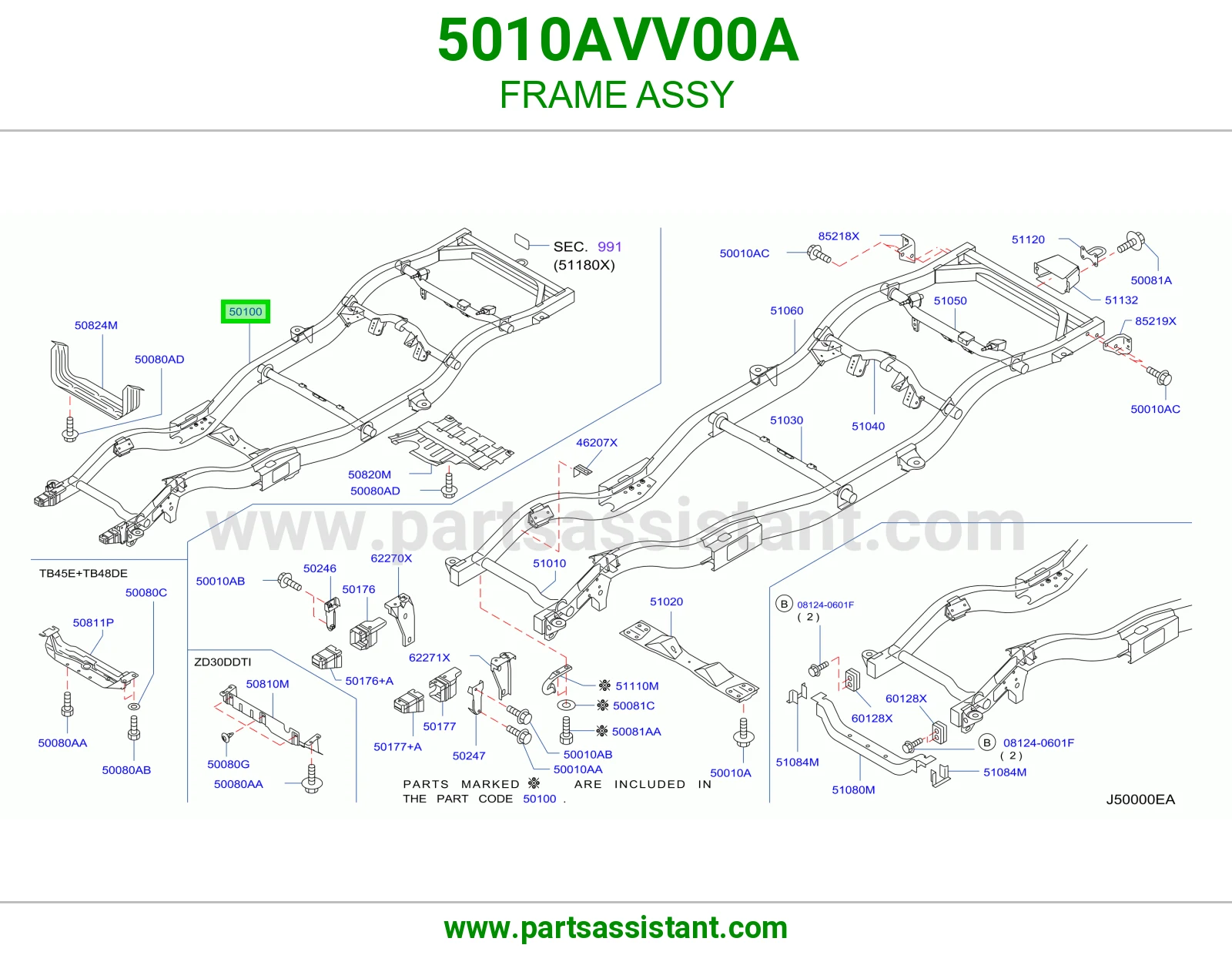 هيكل كامل 5010AVV00A