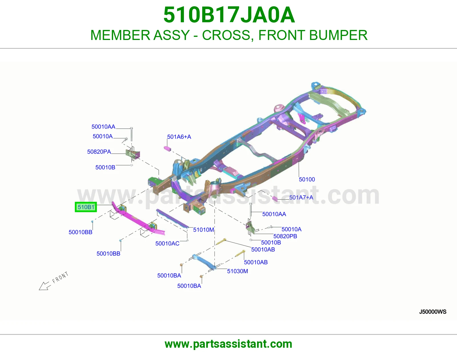 جسر صدام امامي 510B17JA0A