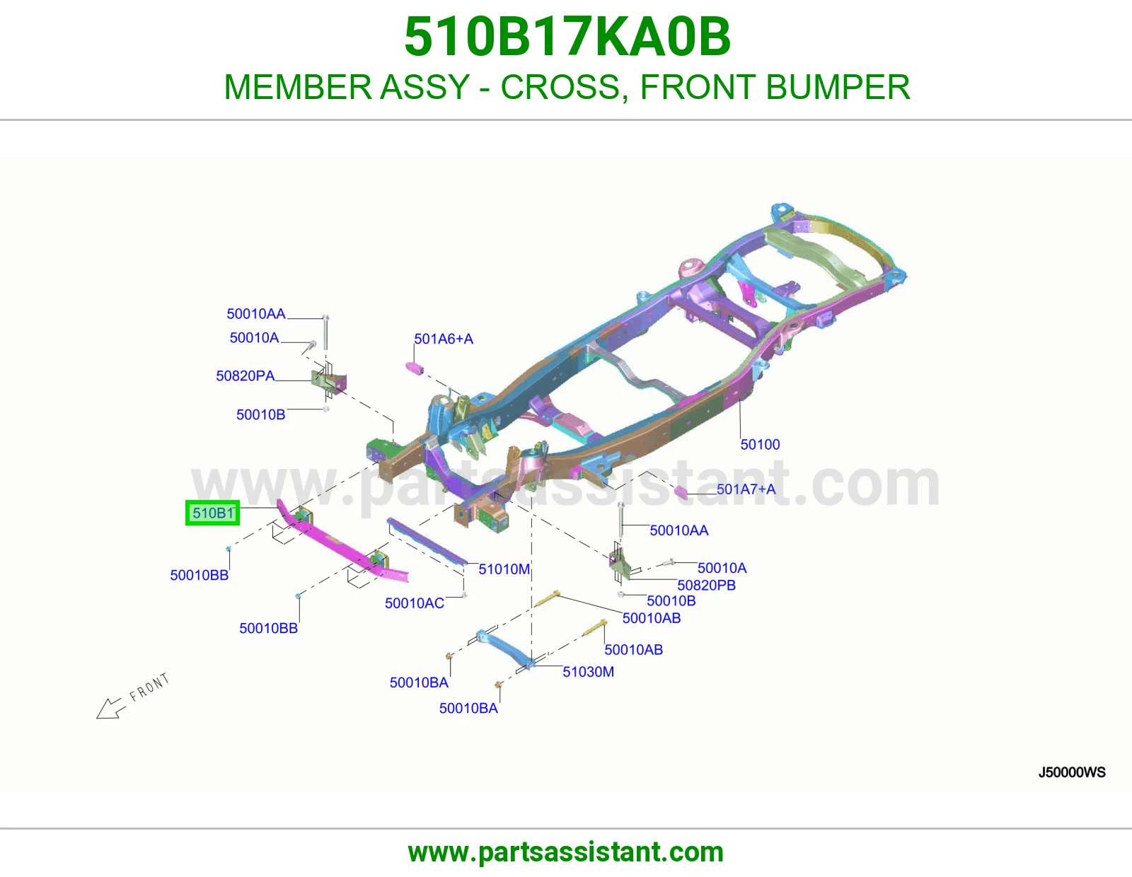 جسر صدام امامي 510B17KA0B