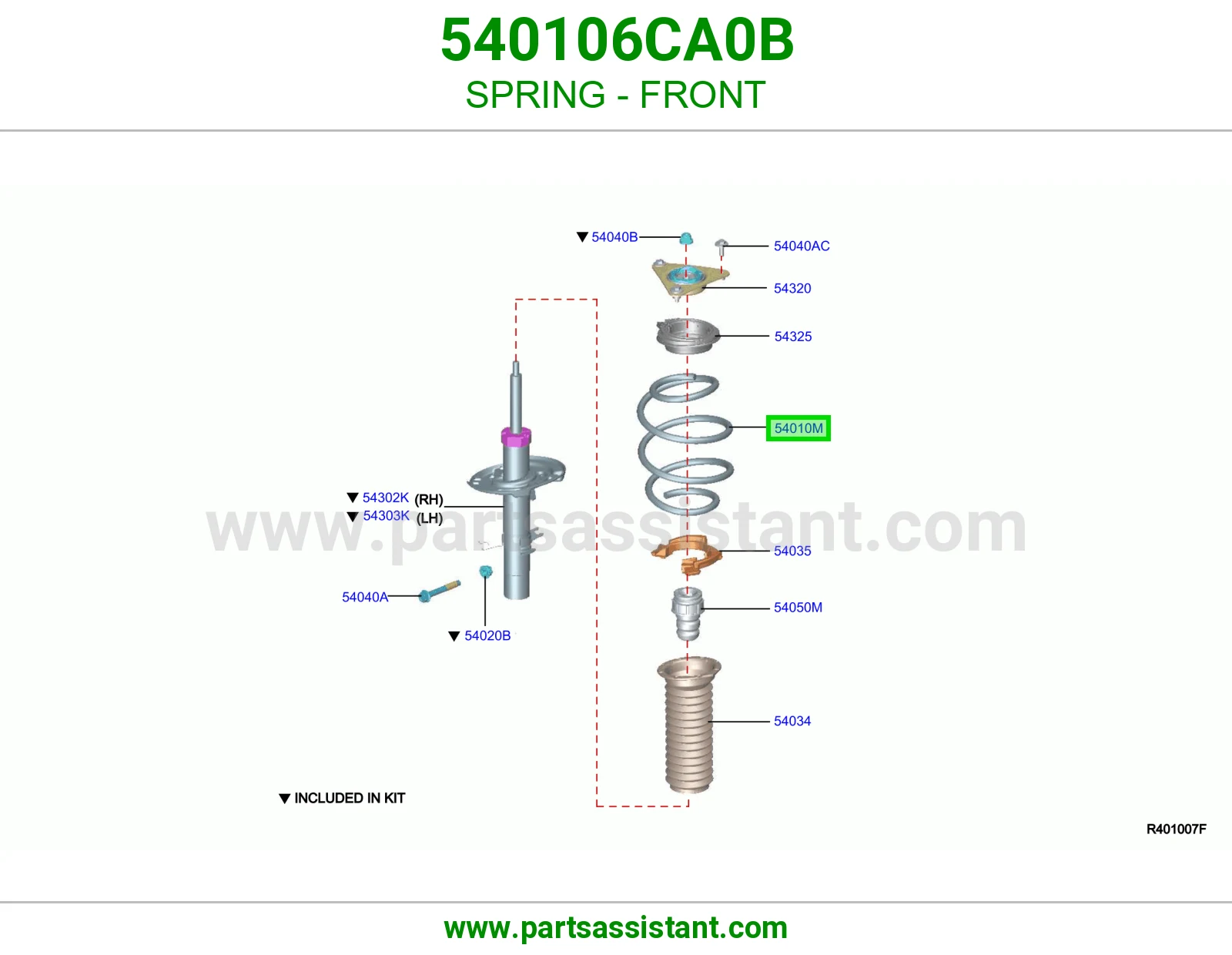 ياي امامي يسار 540106CA0B