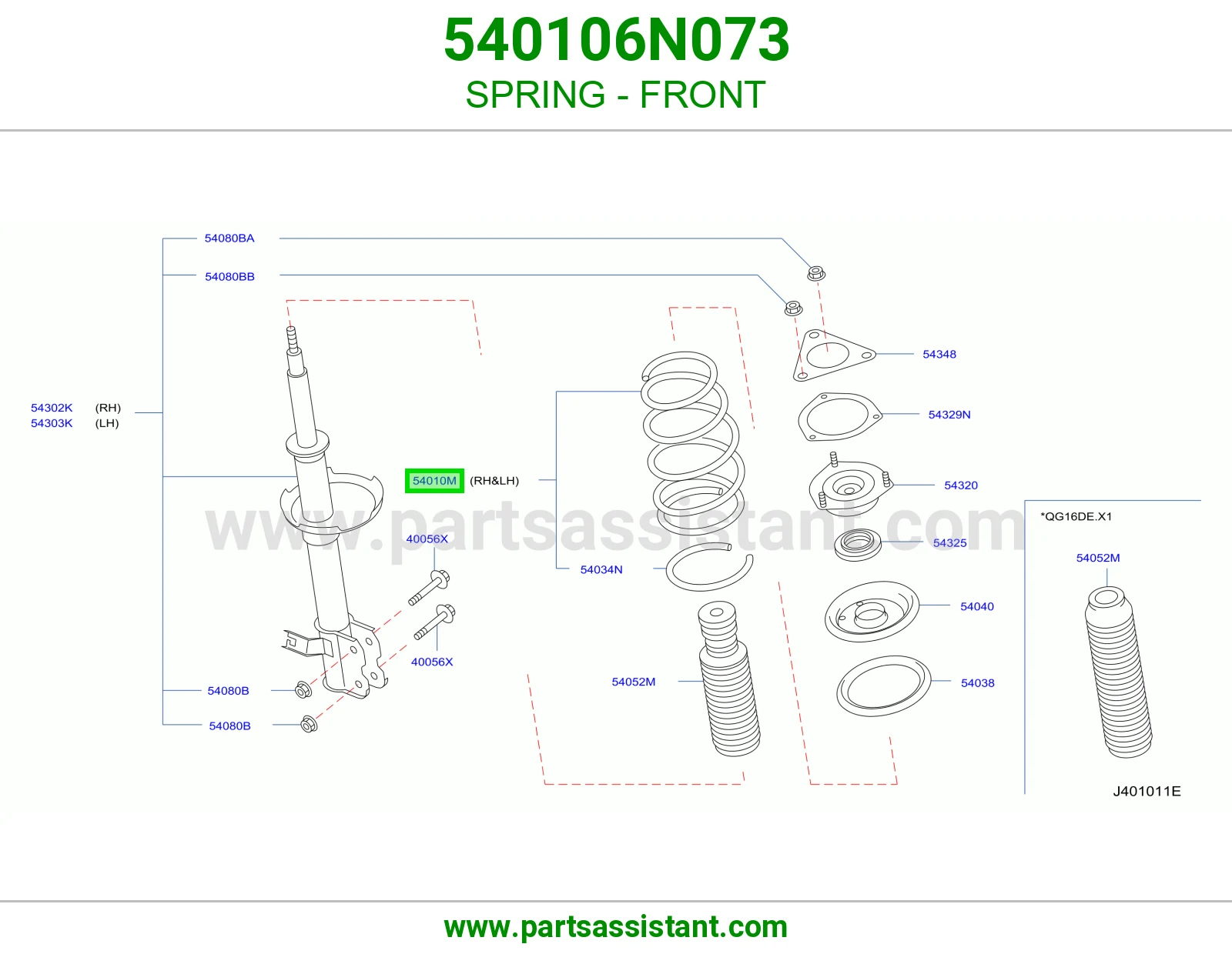 SPRING - FRONT 540106N073