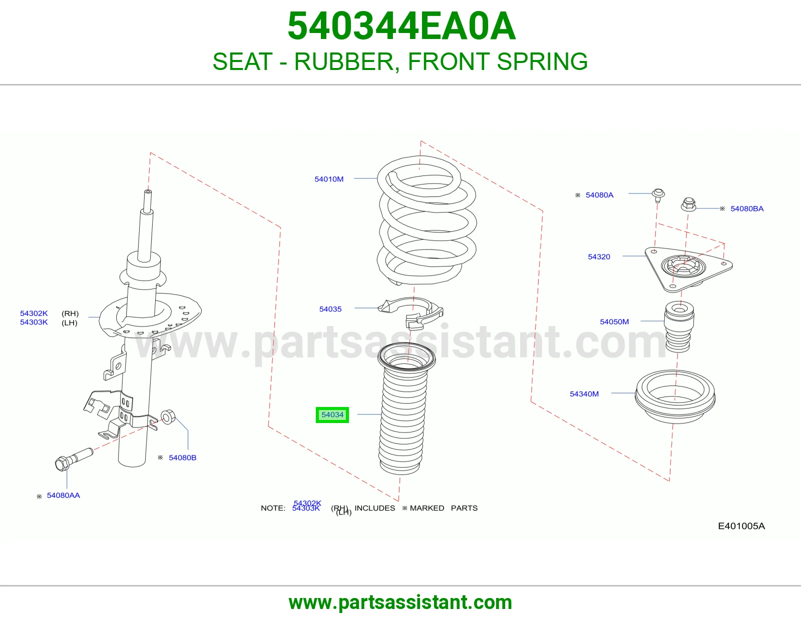مرتبة ربل ياي أمامي 540344EA0A