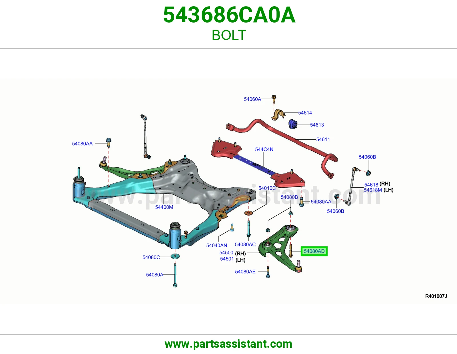 مسمار 543686CA0A