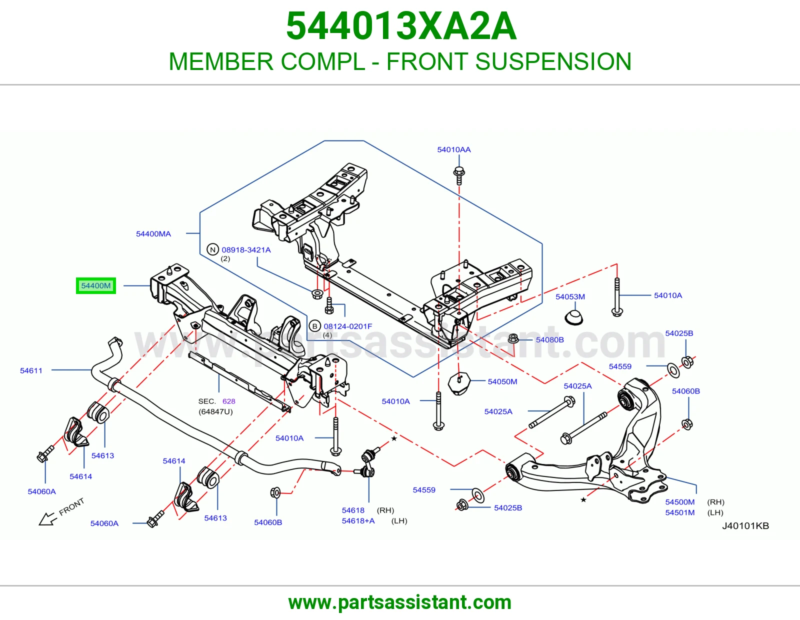 كمر امامي 544013XA2A