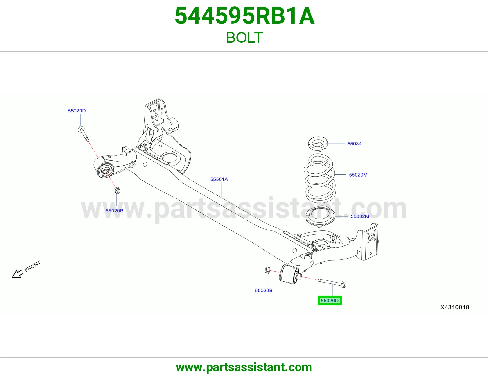 مسمار 544595RB1A