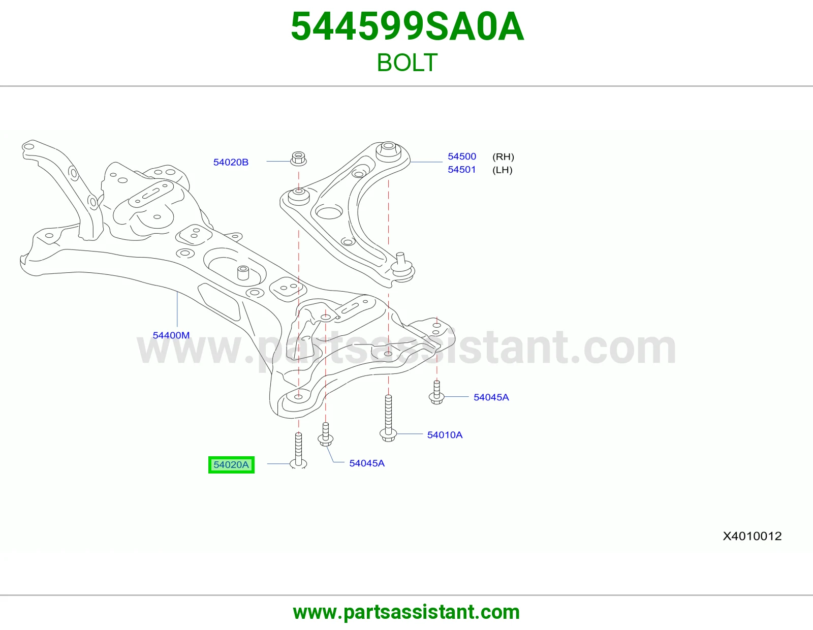 مسمار 544599SA0A