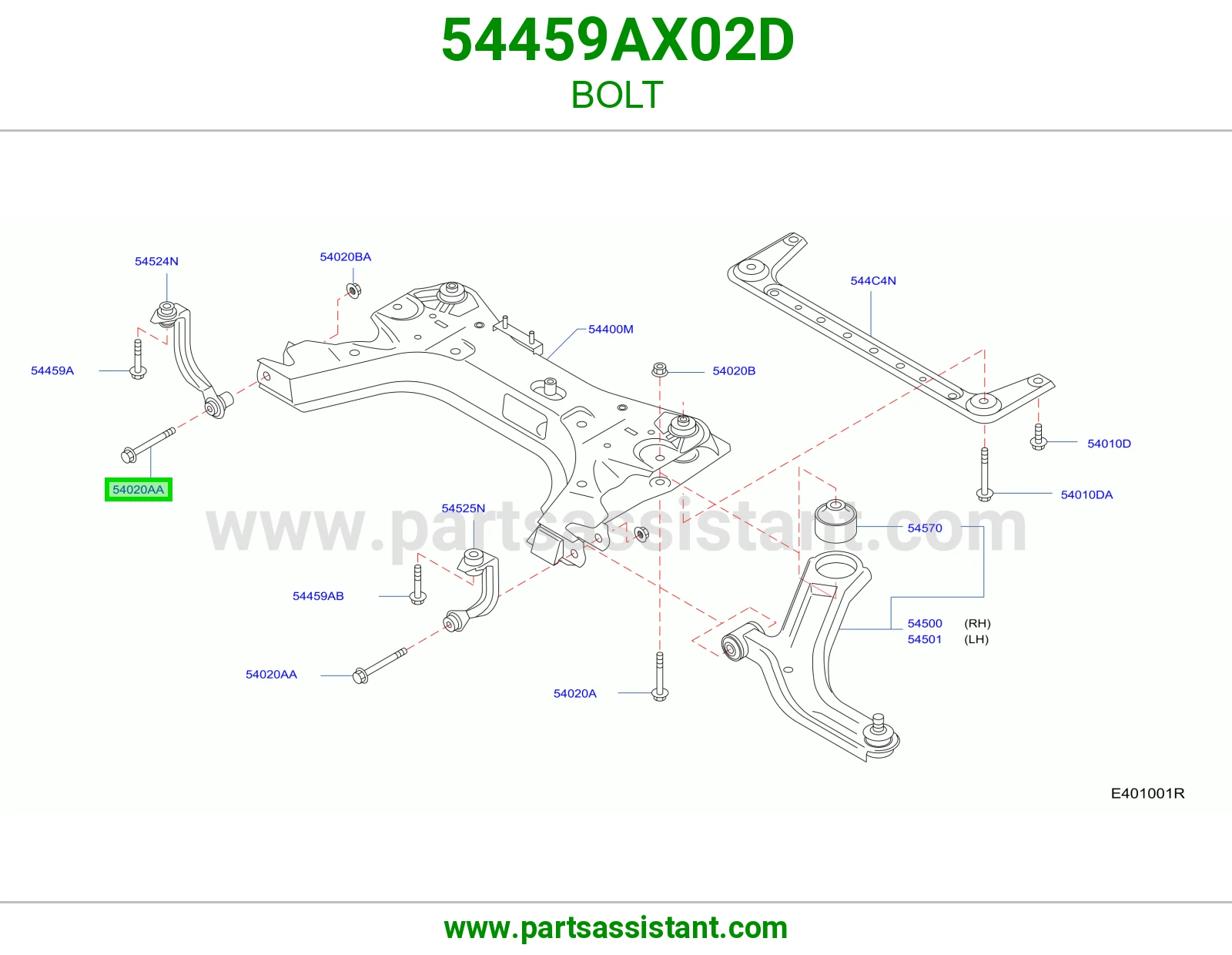 مسمار 54459AX02D