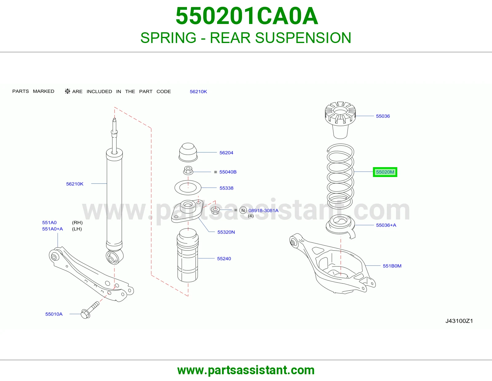 ياي خلفي 550201CA0A