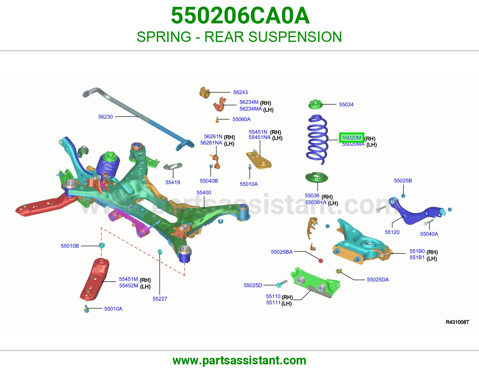 ياي خلفي 550206CA0A