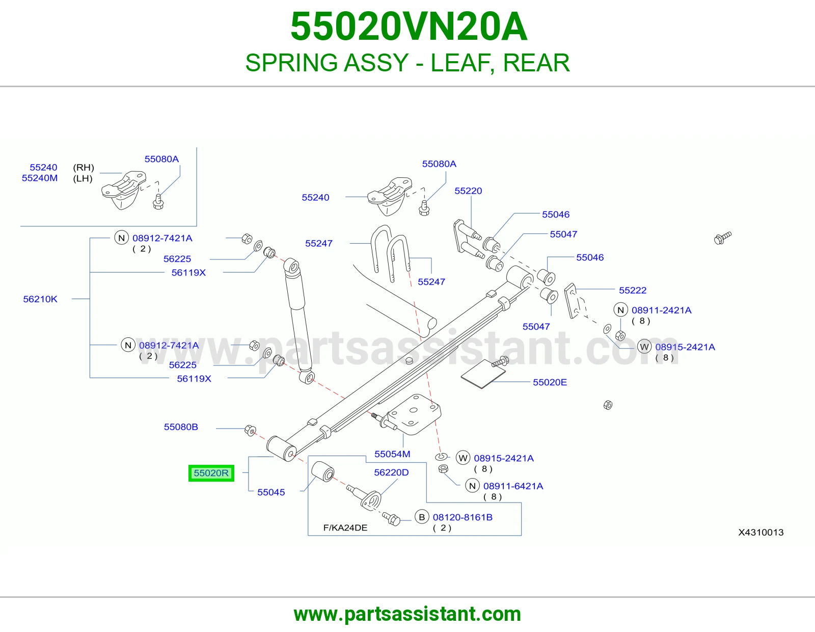 ياي خلفي 55020VN20A