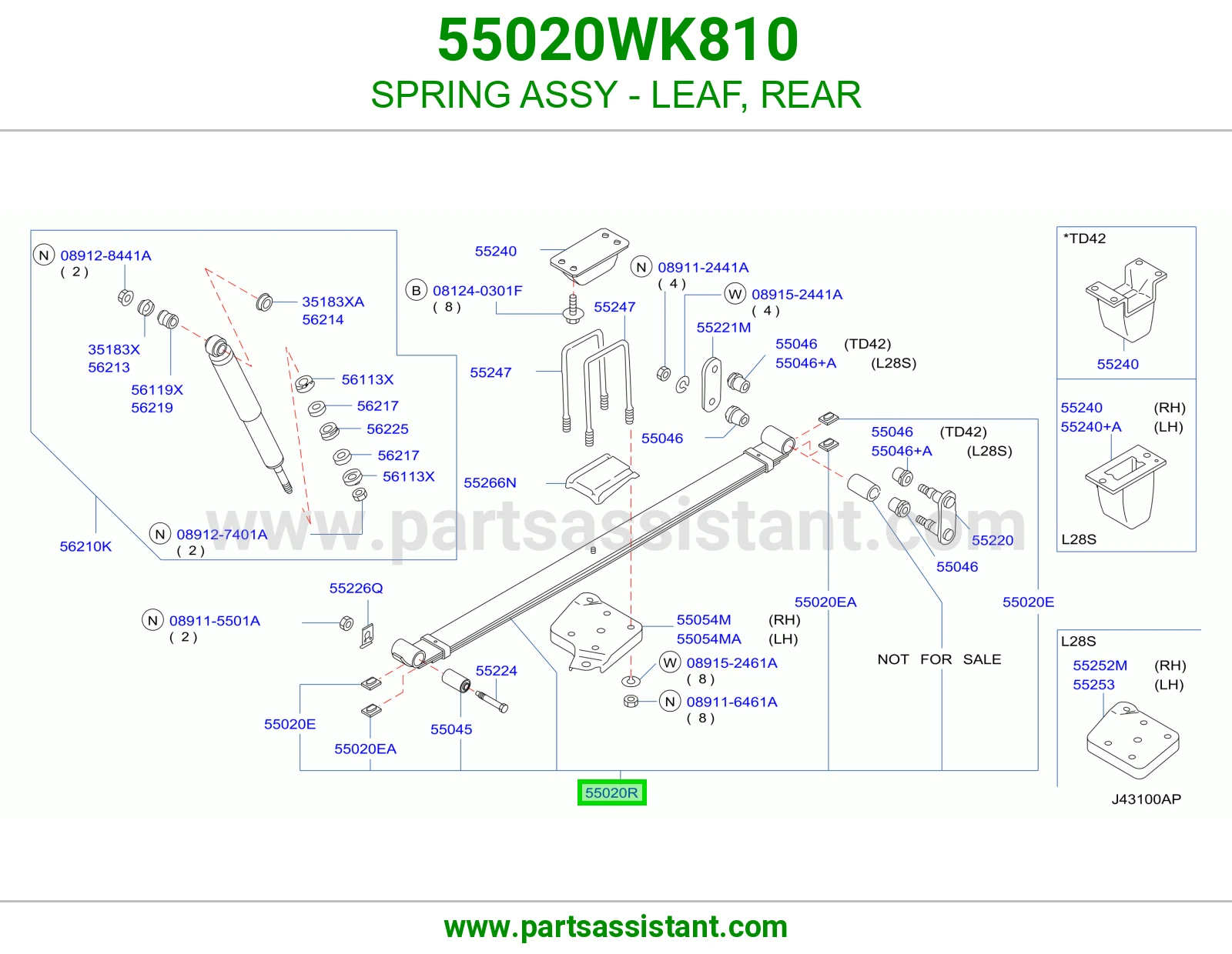 ياي خلفي 55020WK810