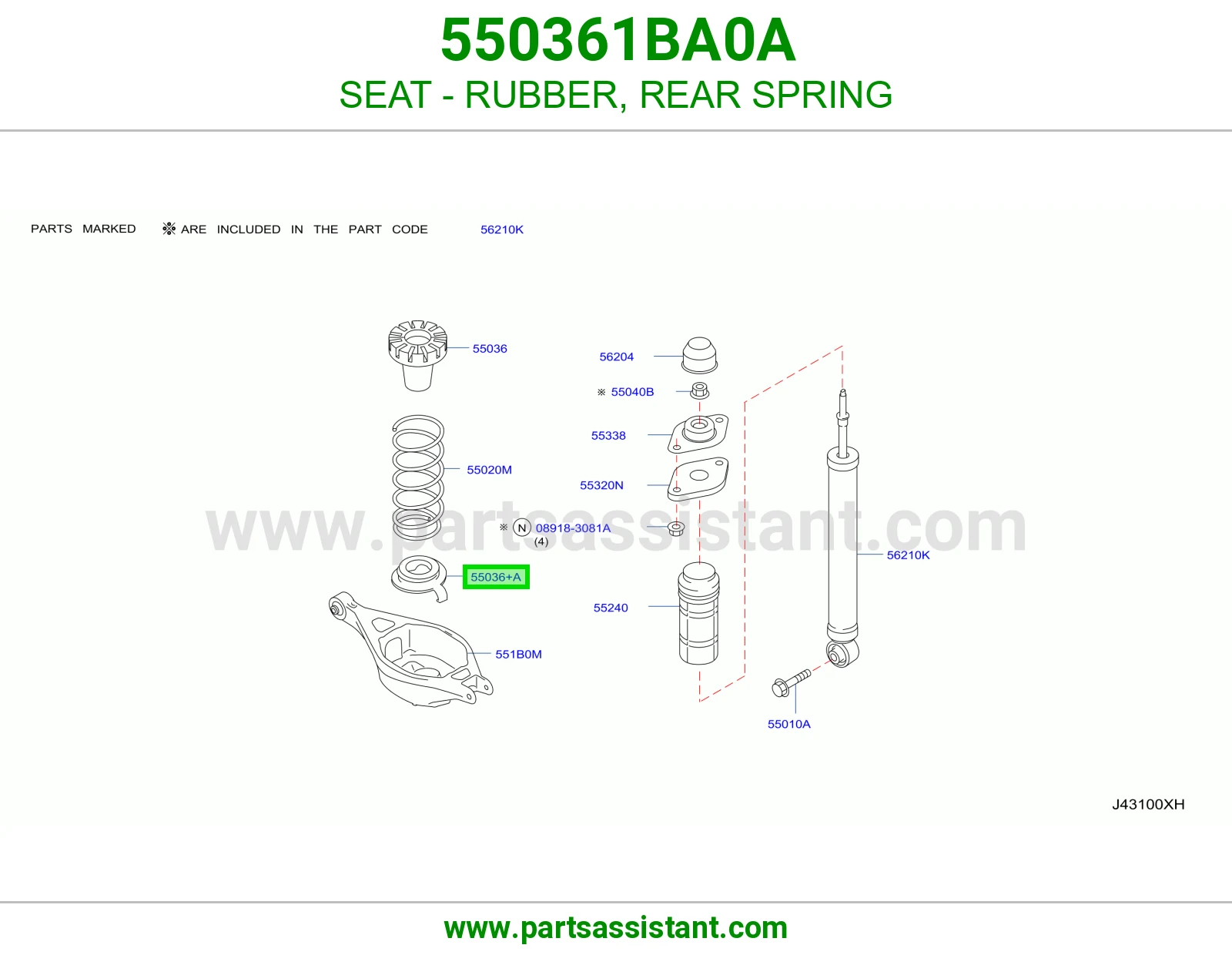 مرتبة ربل ياي خلفي 550361BA0A
