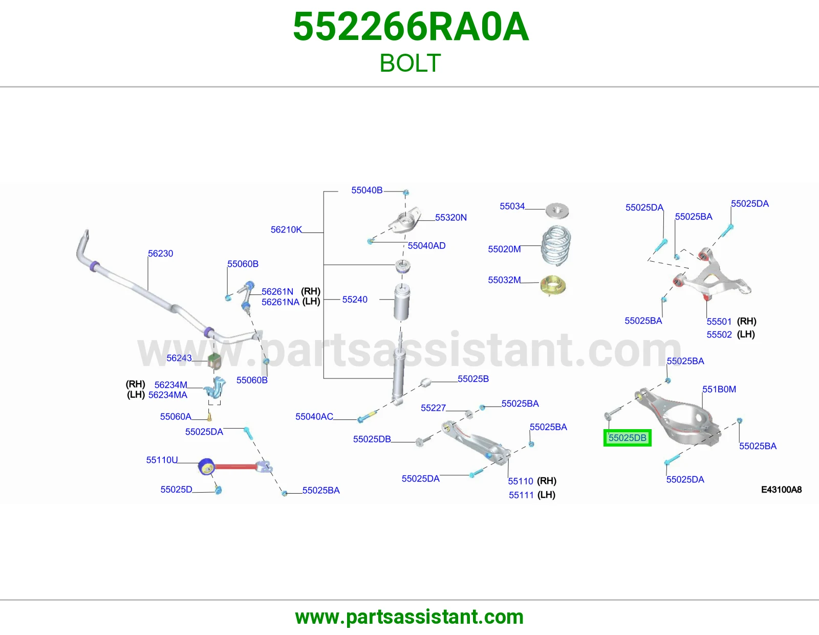 مسمار 552266RA0A